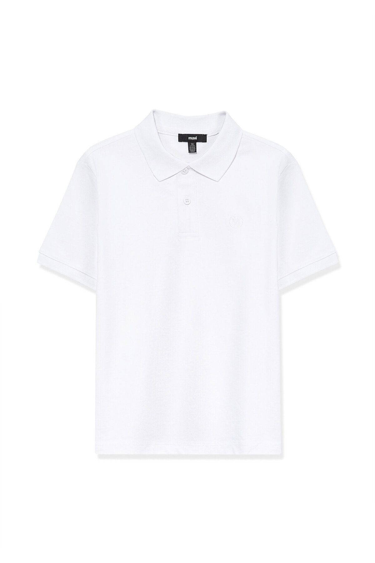 Mavi Beyaz Polo Tişört Regular Fit / Normal Kesim 6610199-620