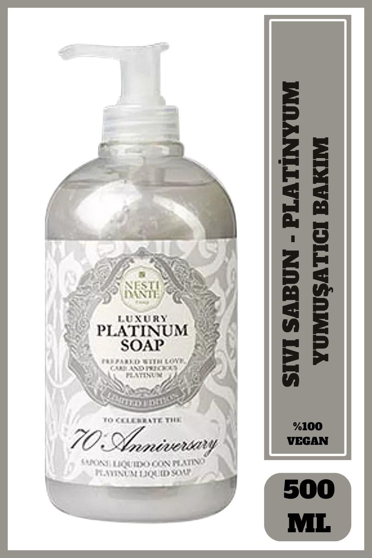 Nesti Dante Sıvı Sabun Luxury Platinum Yumuşatıcı Vegan Bakım 500 ml