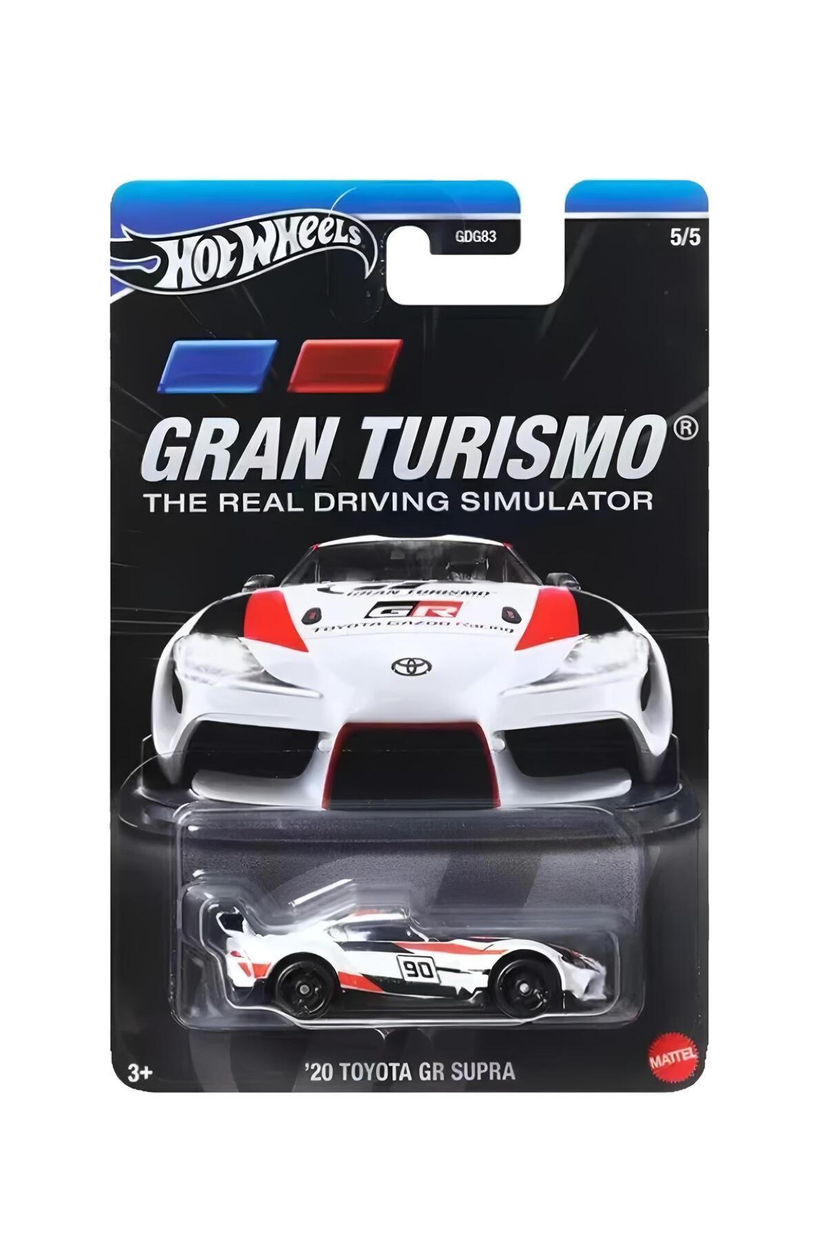 HOT WHEELS Gran Turismo 20 Toyota GR SUPRA (Uzun Kart)