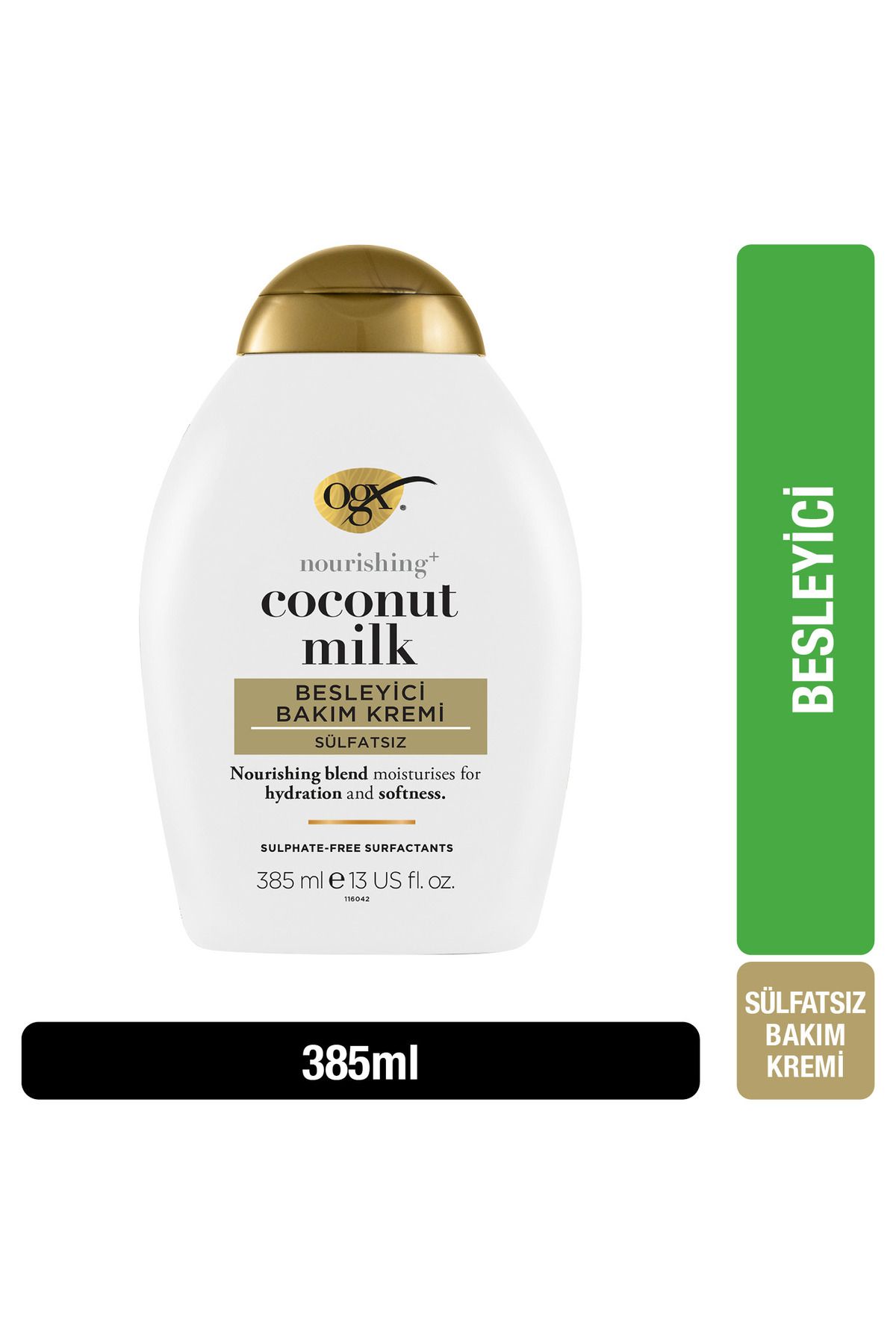 OGX Besleyici Coconut Milk Sülfatsız Bakım Kremi 385 ml