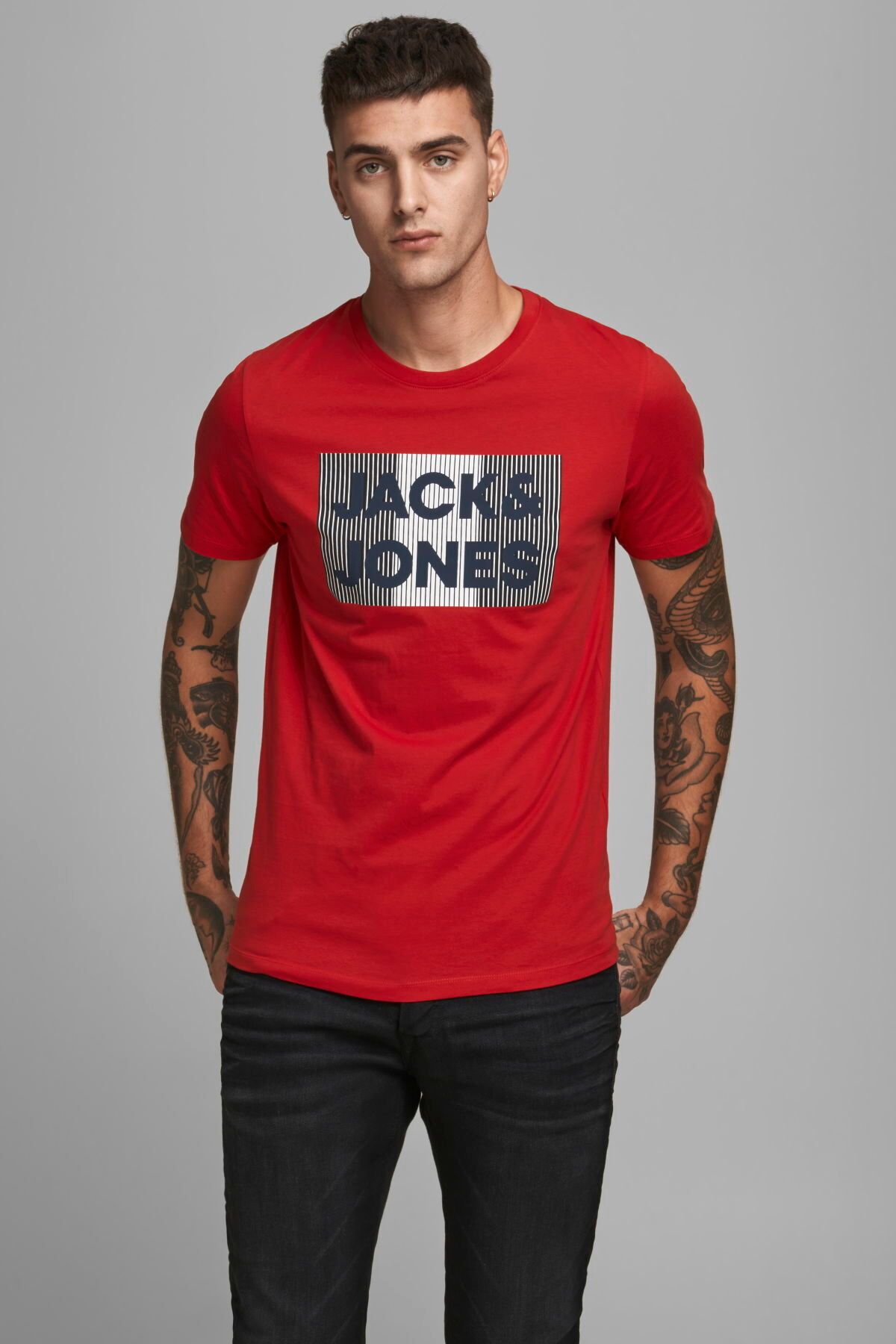 Jack & Jones Jack&jones Jjecorp Logo Tee Ss O-neck Noos Erkek T-shirt-12151955