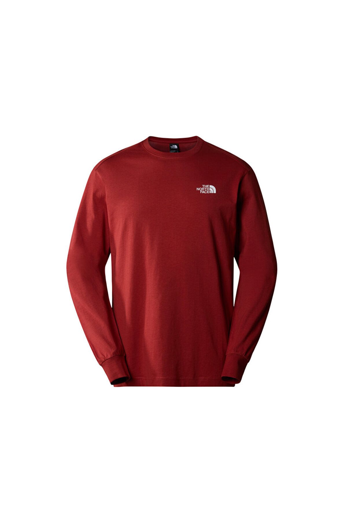 The North Face M Outdoor Graphic L/S Erkek Outdoor Sweatshirts NF0A880VPOJ1 Kırmızı