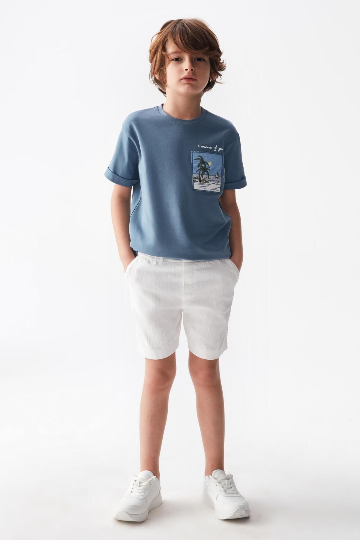 Nk Kids Erkek Çocuk Memory Tshirt 46526