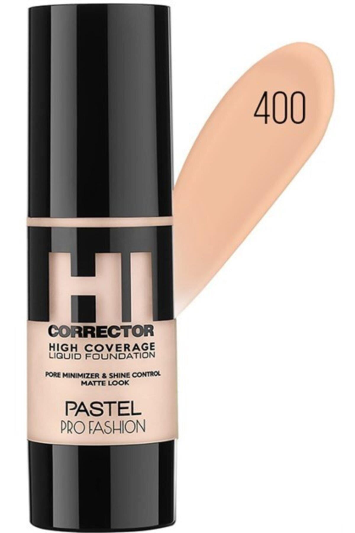 Pastel High Coverage Liquid Foundation - Likit Fondöten 400