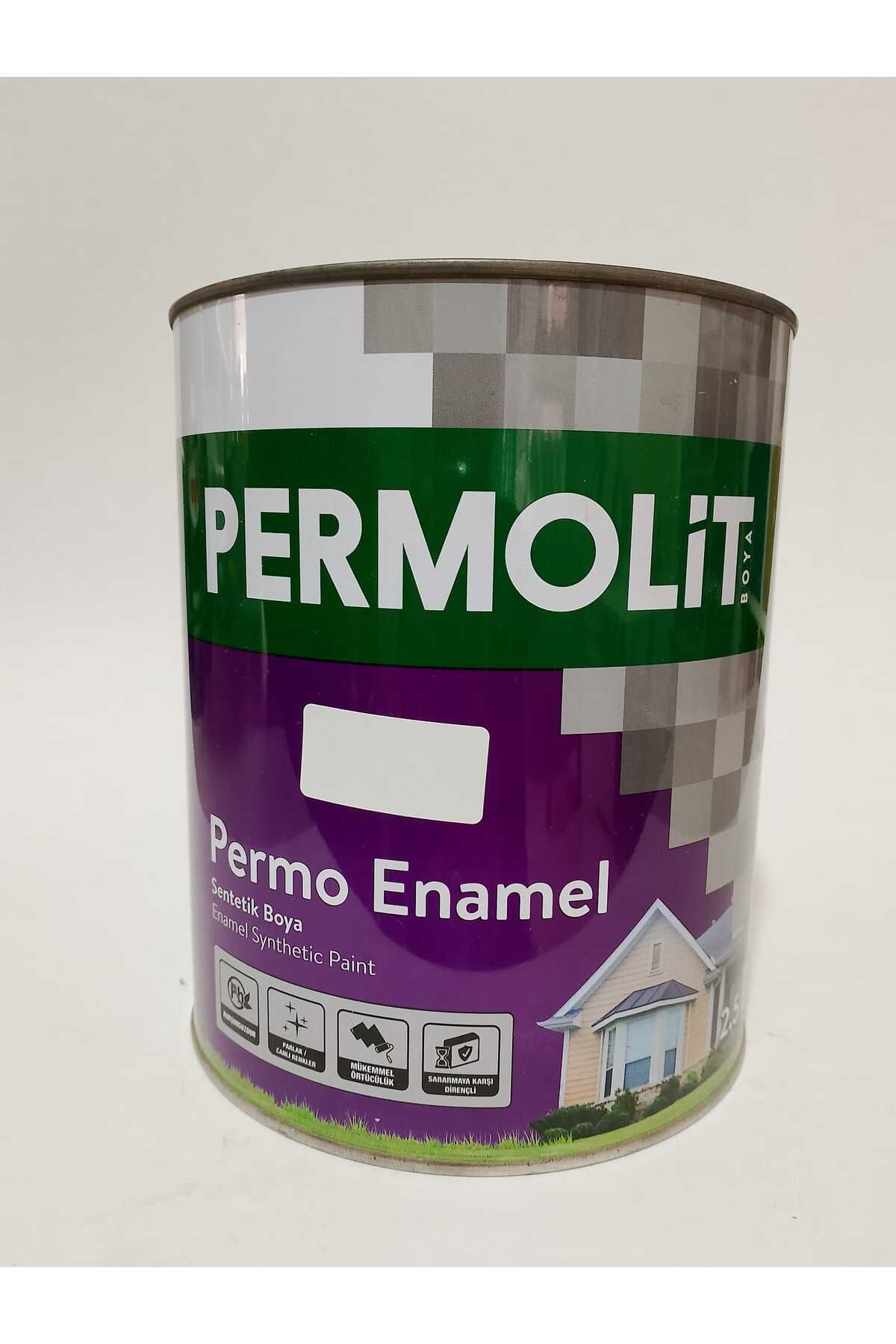 Permolit Permo Enamel Sentetik Boya 2,5 LT Fırtına