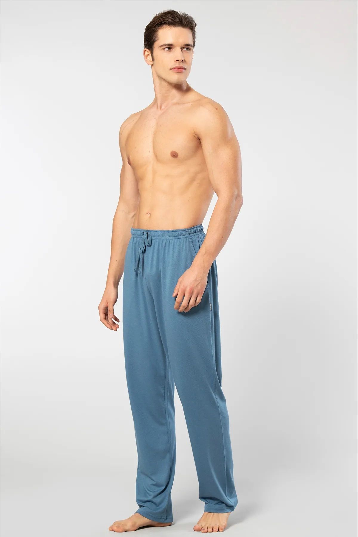 Cacharel Erkek Modal Pantolon Tek Altı % 50 Pamuk % 50 Modal