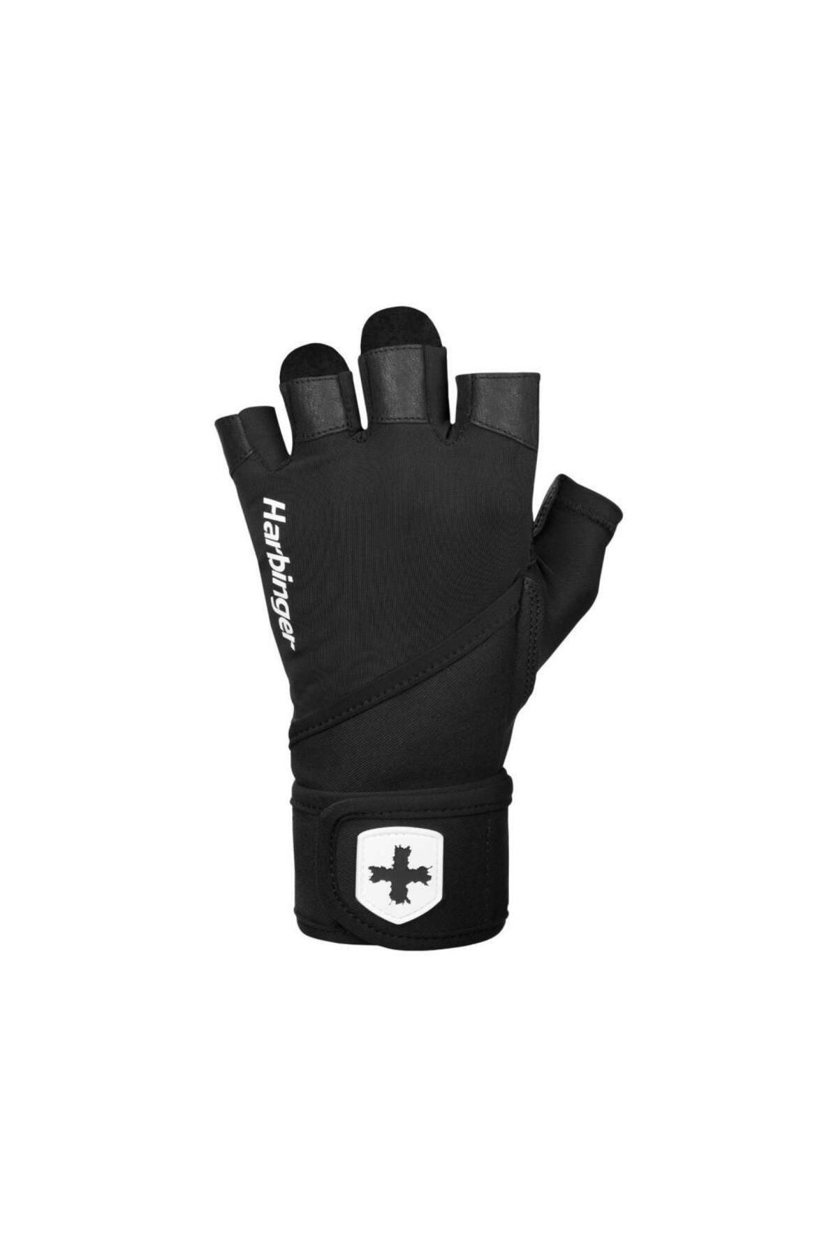 Harbinger Pro Wristwrap Gloves Ağırlık Eldiveni Siyah