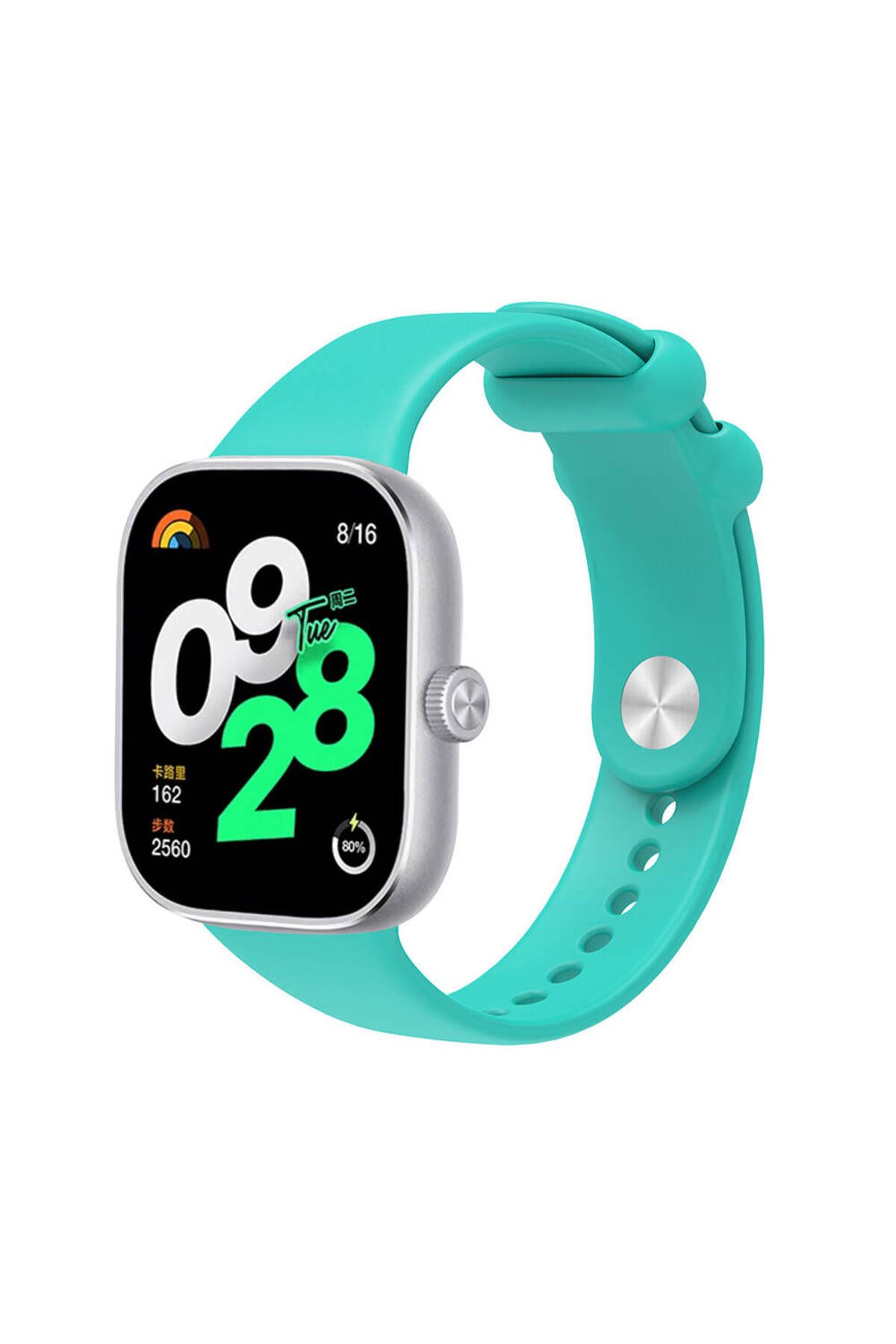 Nezih Case Xiaomi Redmi Watch 4 Uyumlu  Tasarım A+ Kalite Spor Jel Silikon Kordon