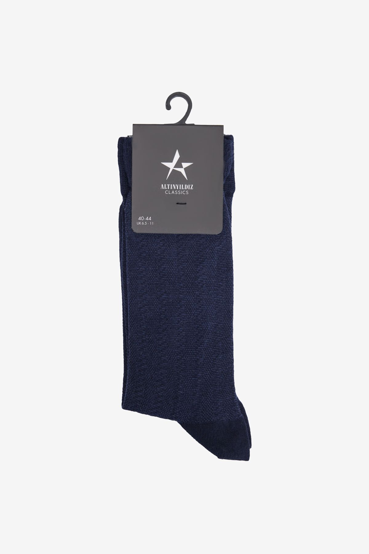 Altınyıldız Classics Erkek Lacivert Desenli Tekli Çorap