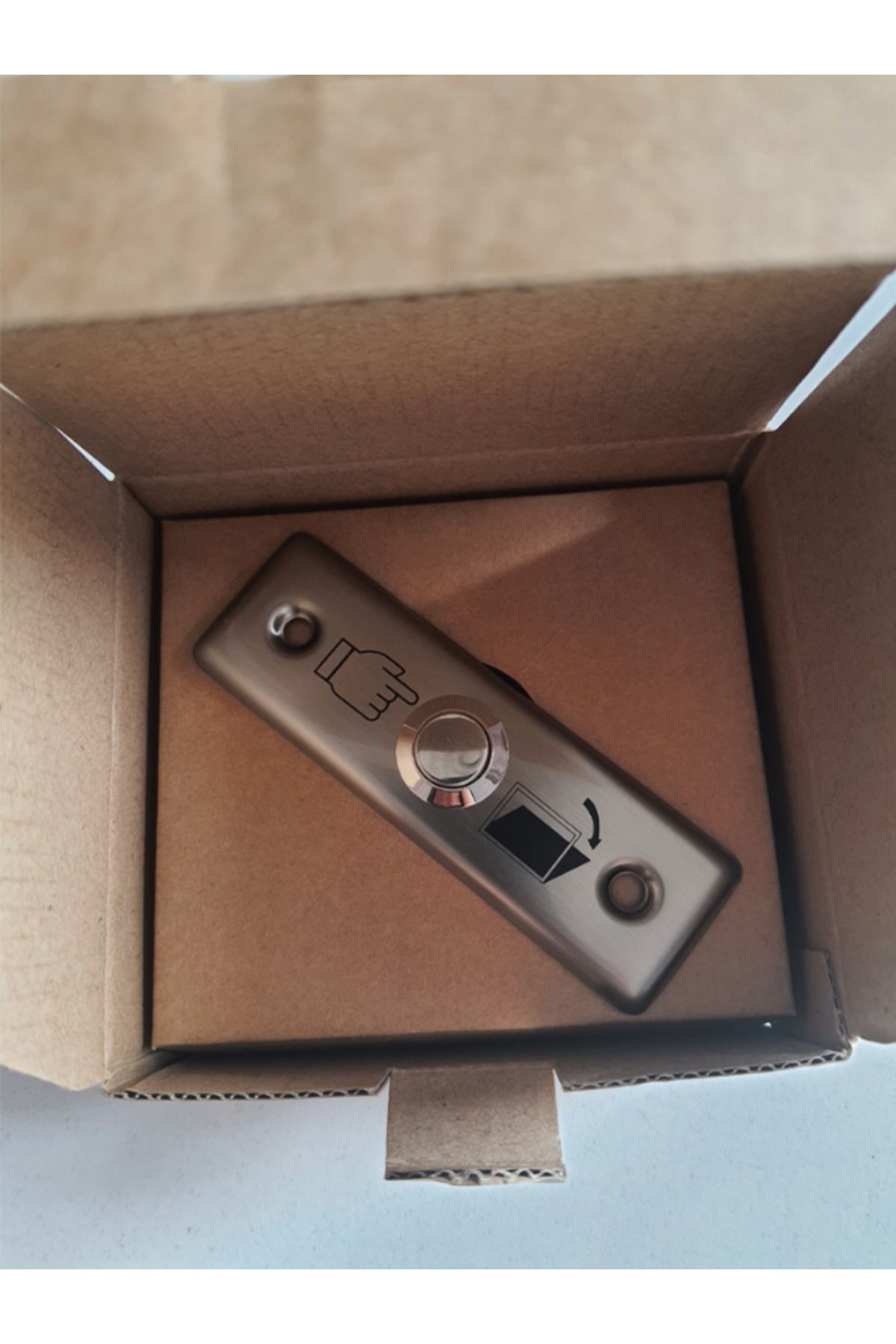 LANSAN EXIT Buton,Metal Exit Button,Rfıd Çıkış Butonu, Slim Type,Çıkış Butonu