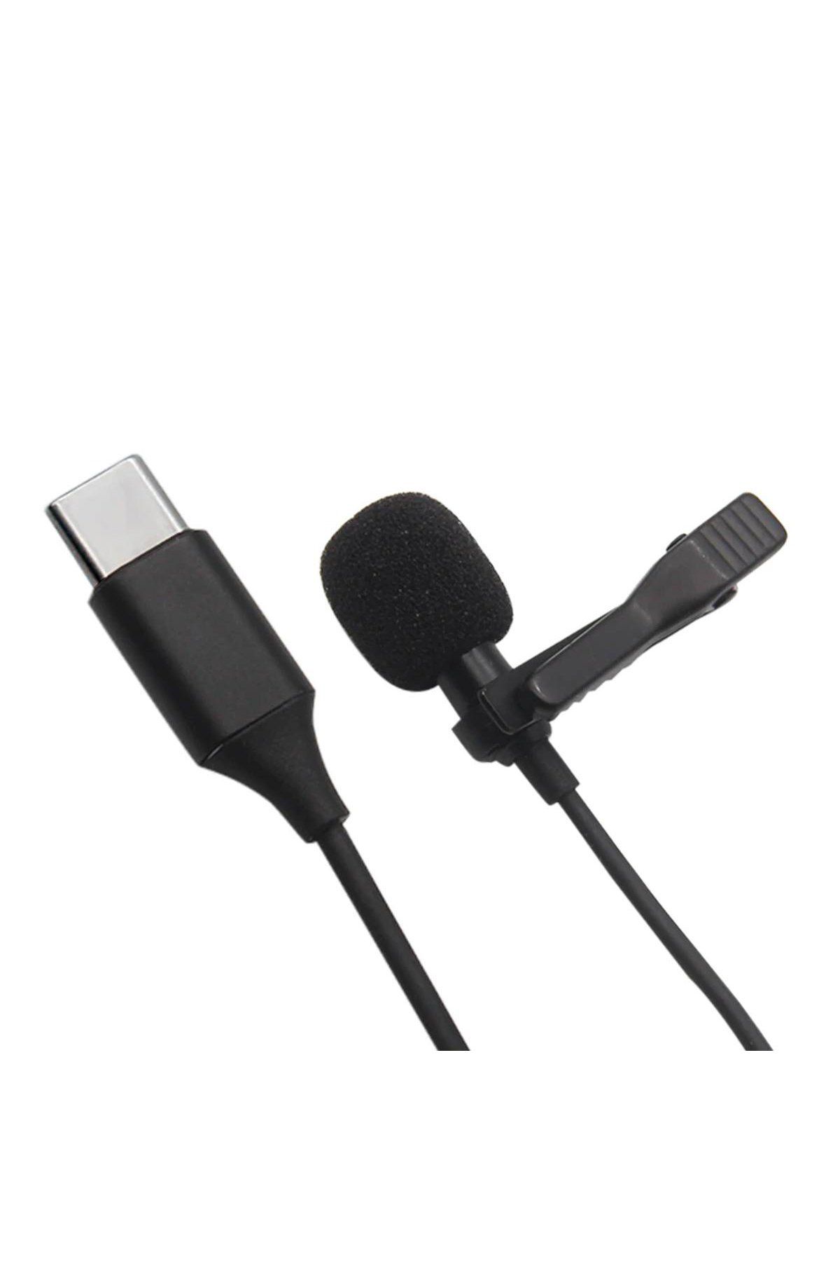 NewFace Type-C 2 Metre Double Mikrofon - Siyah 360110