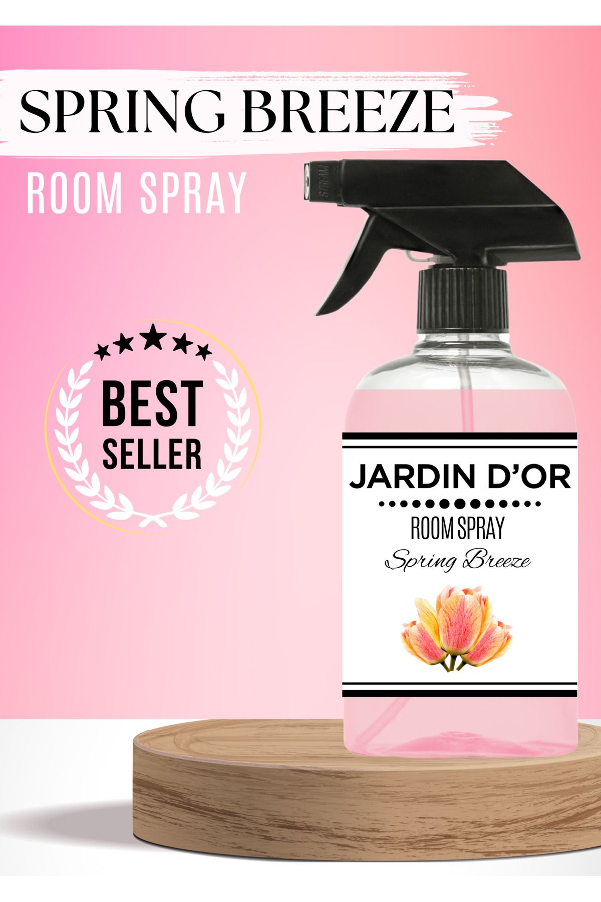 JARDIN D'OR Sprıng Breeze Room Spray Bahar Esintisi Oda Spreyi 500 ml Oda Kokusu 8681529300455