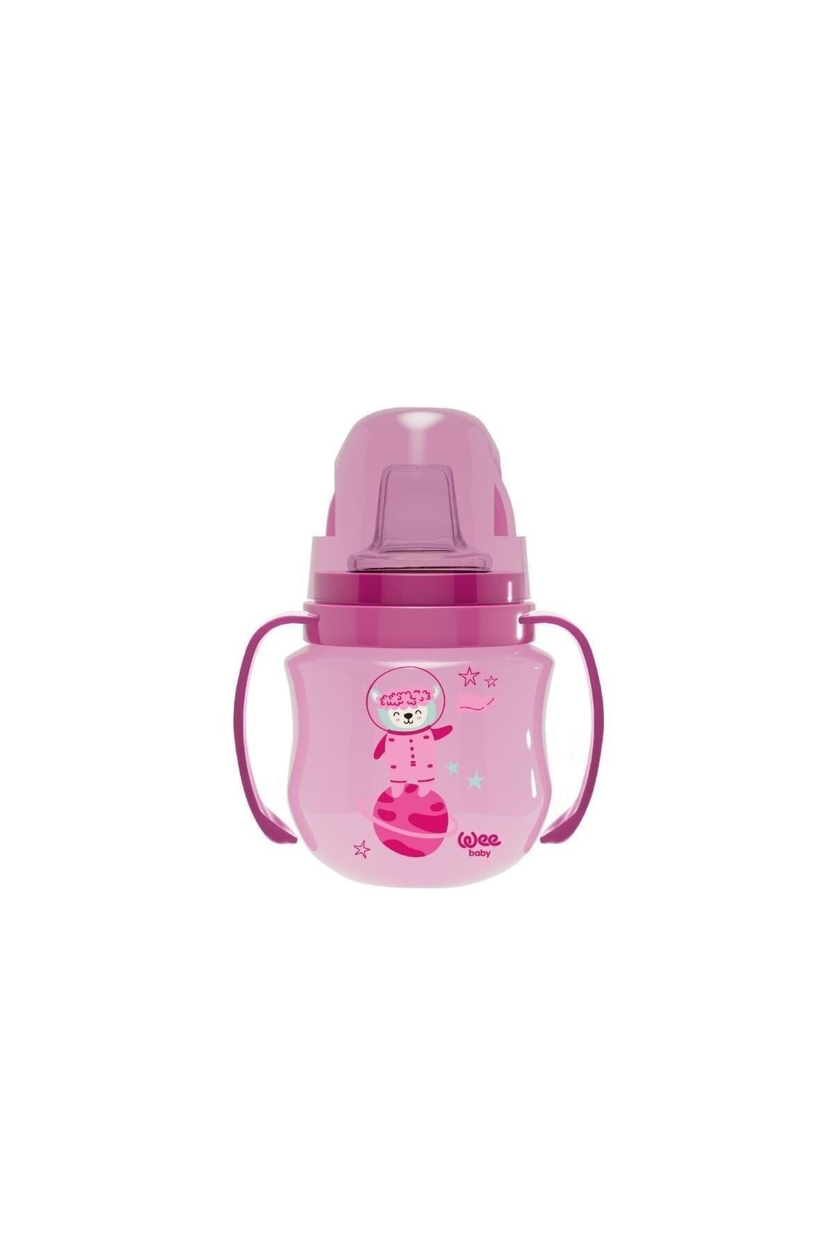 Wee Baby Galaxy Akıtmaz Alıştırma Bardağı 125 ml Pembe