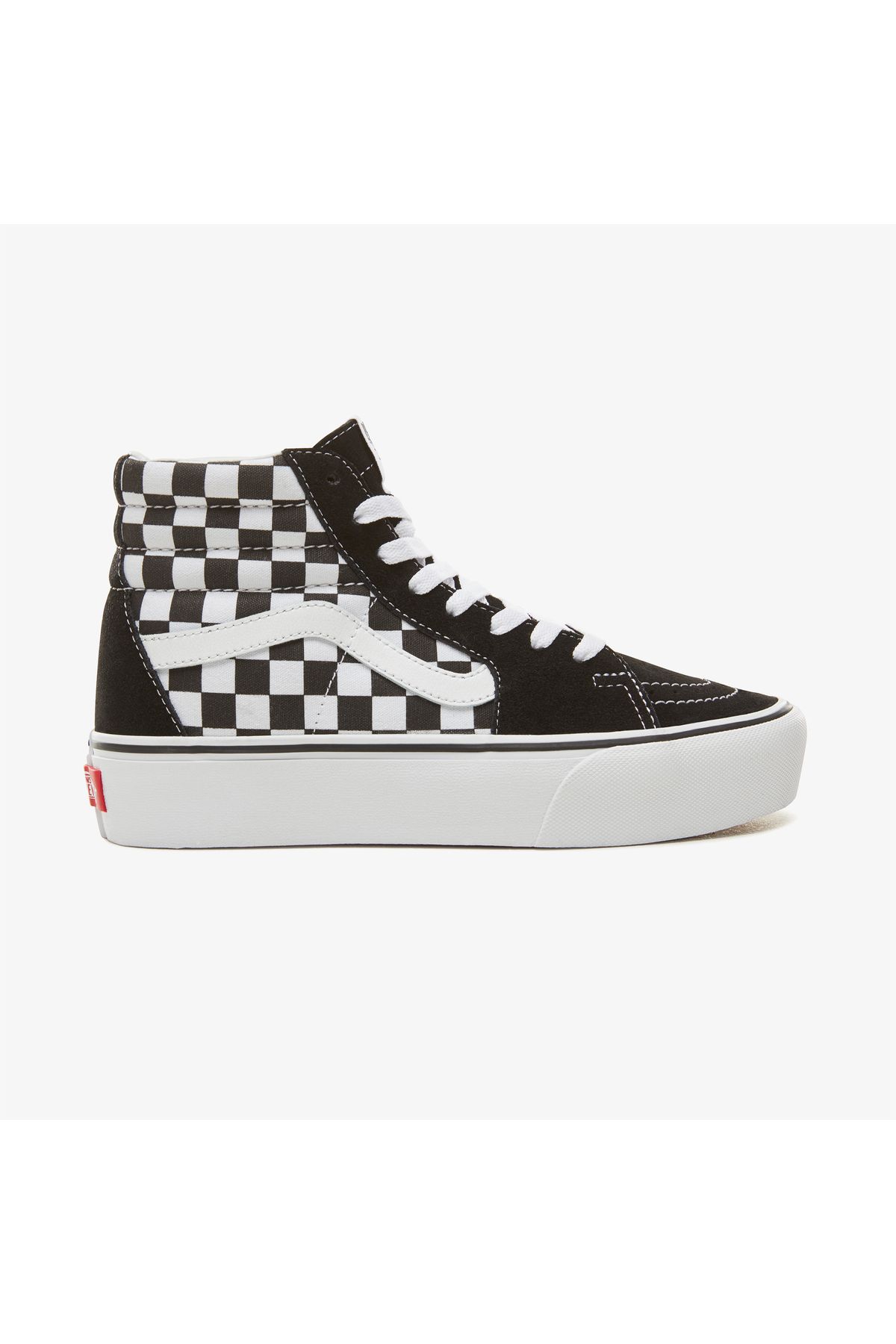 Vans Checkerboard Sk8-hı Platform 2.0 Siyah - Beyaz Kadın Sneaker