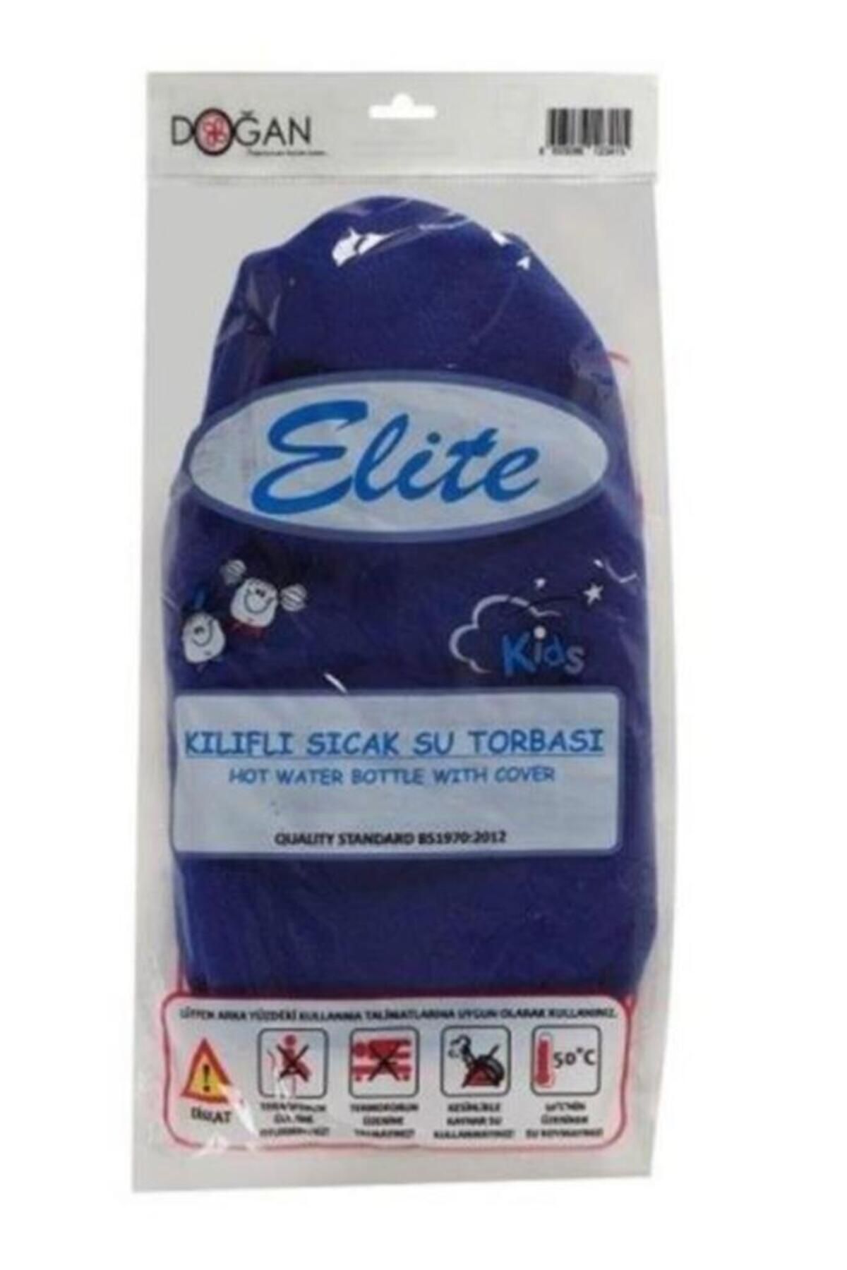 Elite Çocuk Termofor Mavi Kılıflı Sıcak Su Torbası 0,8 Lt