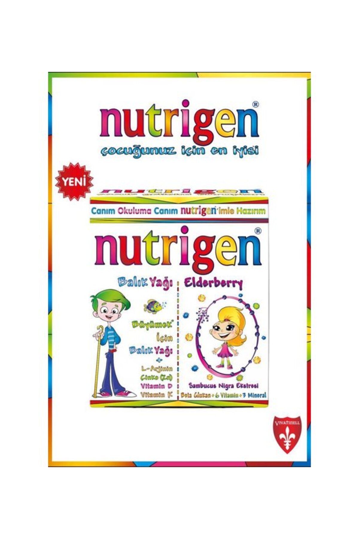 Nutrigen Elderberry + Balık Yağı Kofre Okula Dönüş Paketi