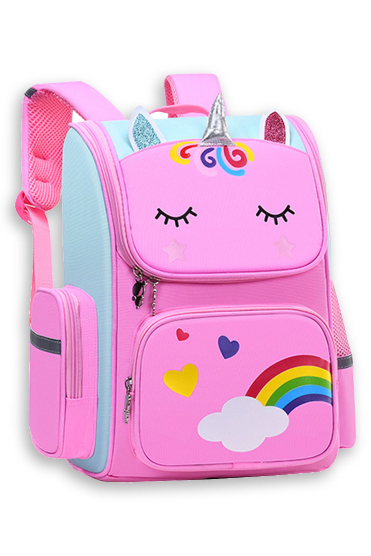 roys joys Unicorn Desenli Pembe Kız Çocuk Okul Sırt çantası