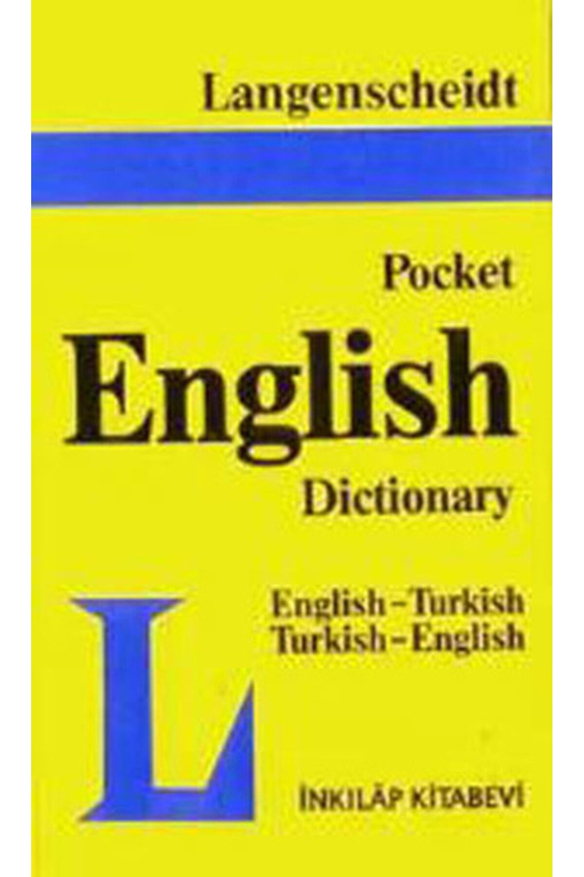 İnkılap Kitabevi Pocket English Dictionary / Ingilizce-türkçe Türkçe-ingilizce