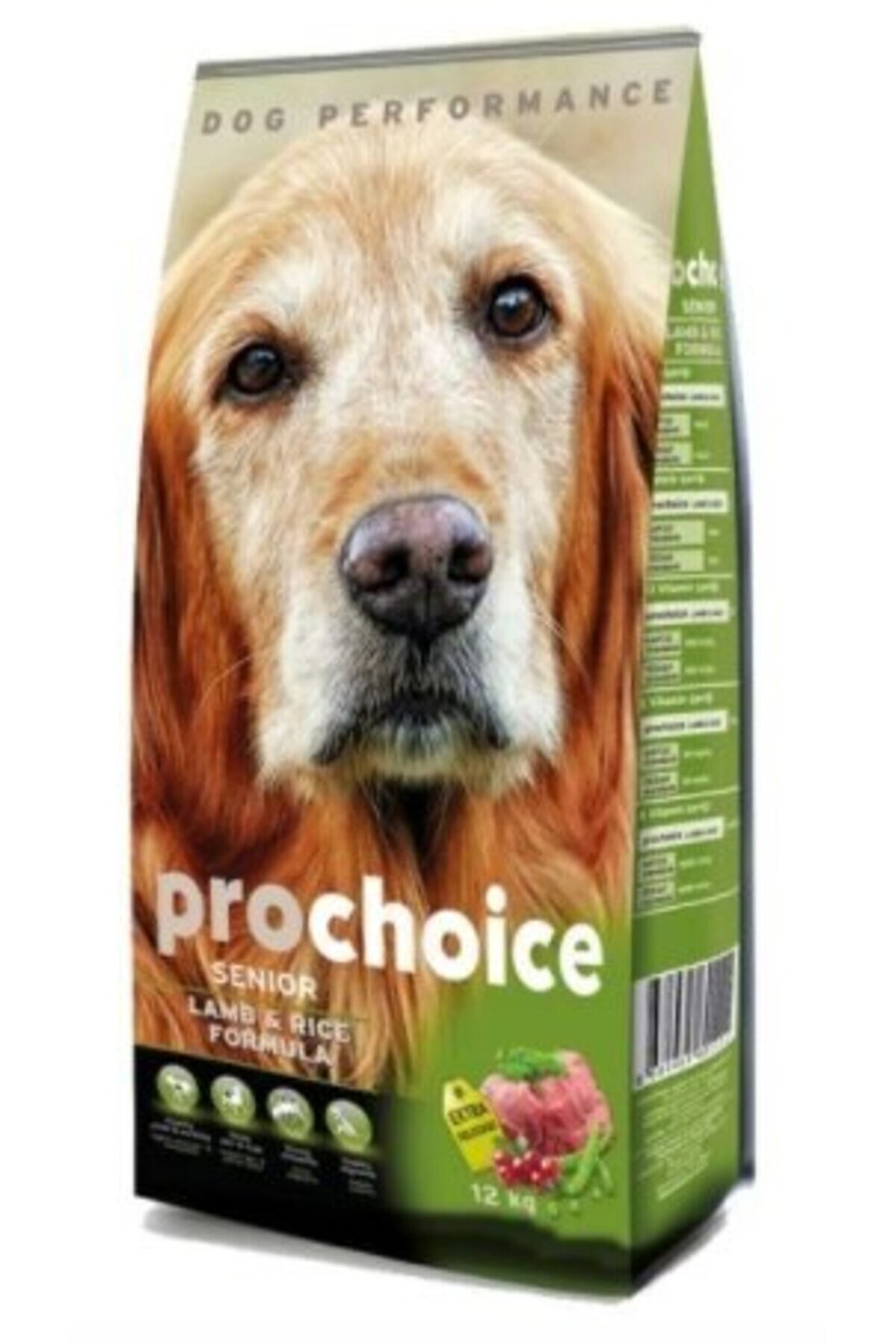 Pro Choice Kuzulu Ve Pirinçli Yaşlı Köpek Kuru Maması 12 Kg