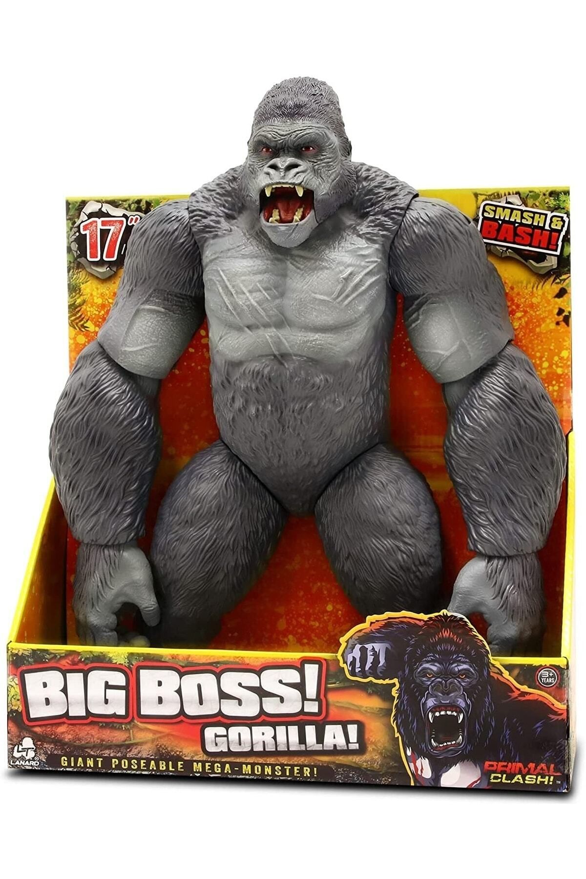 Genel Markalar Big Boss Gorilla King Kong Büyük Patron Goril Dev Figür - 42 cm
