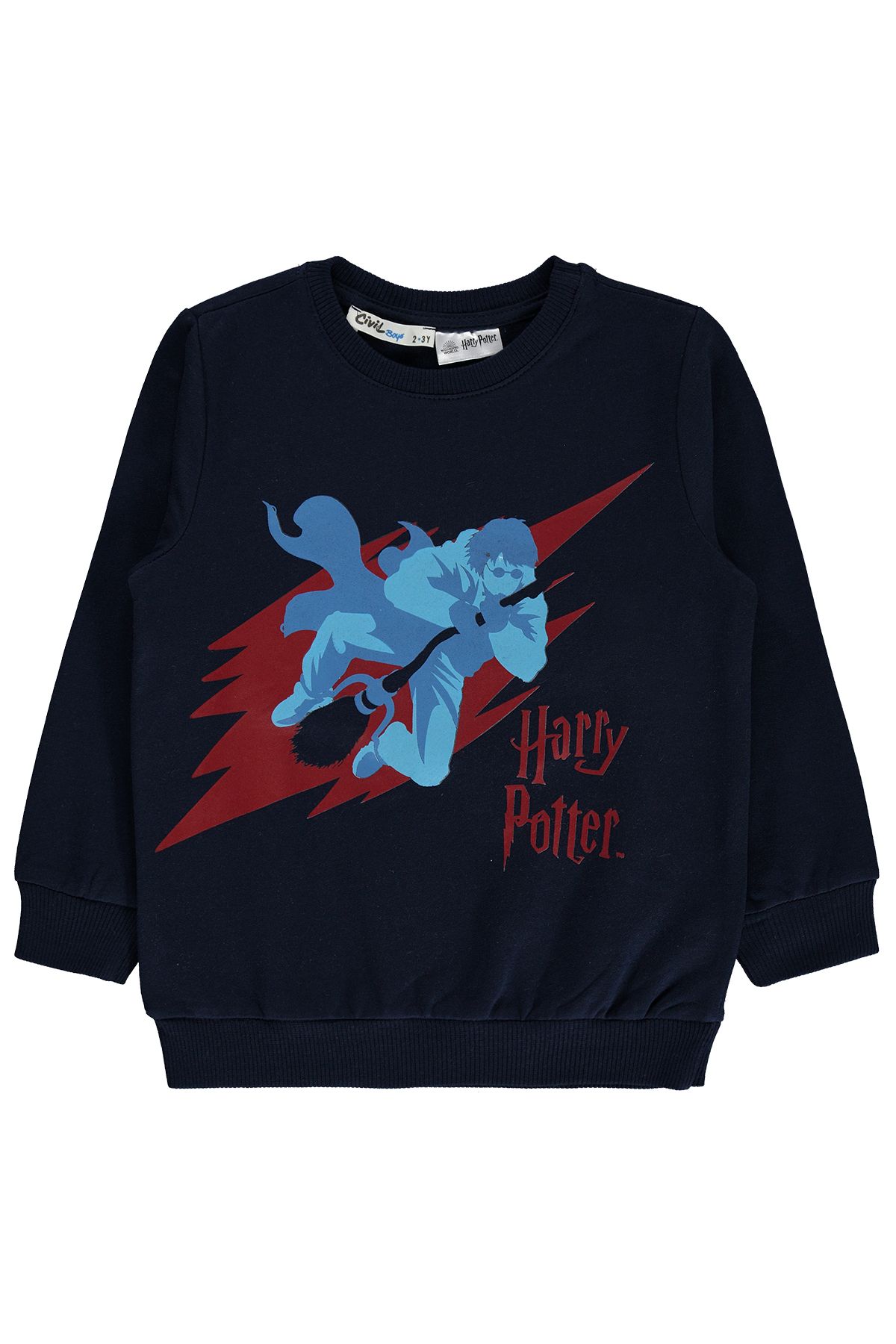 Harry Potter Erkek Çocuk Sweatshirt 2-5 Yaş Lacivert
