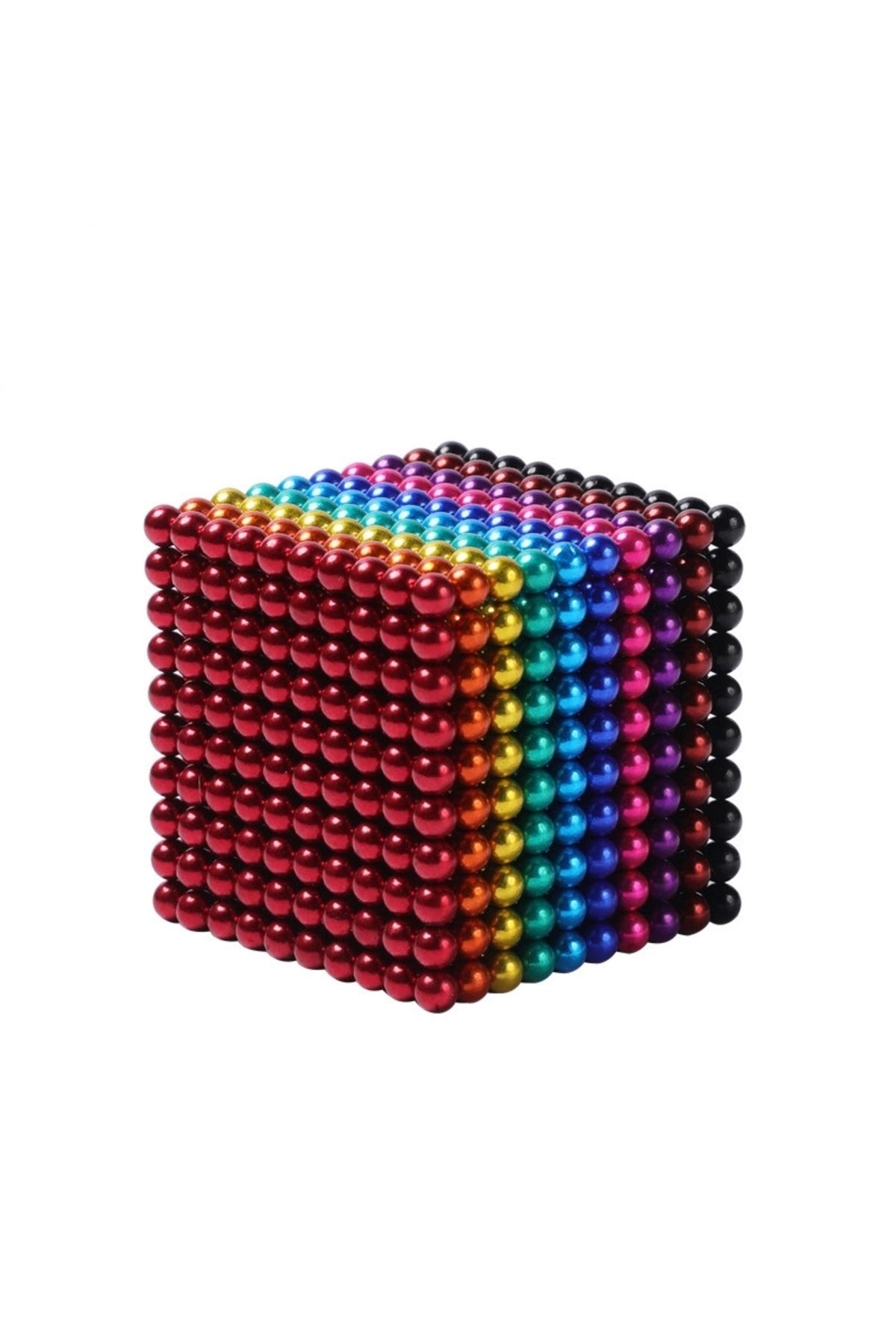 Genel Markalar 6 Farklı Renkli Sihirli Manyetik Toplar Neodyum Mıknatıs