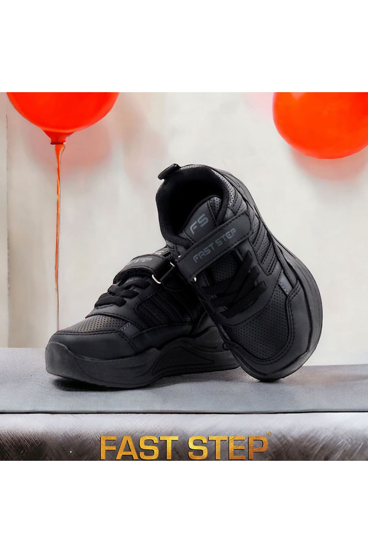 Fast Step Unisex Spor Rahat Yüksek Taban Hafif Sneaker Bağcıklı Yazlık Çocuk Ayakkabı 868xca307