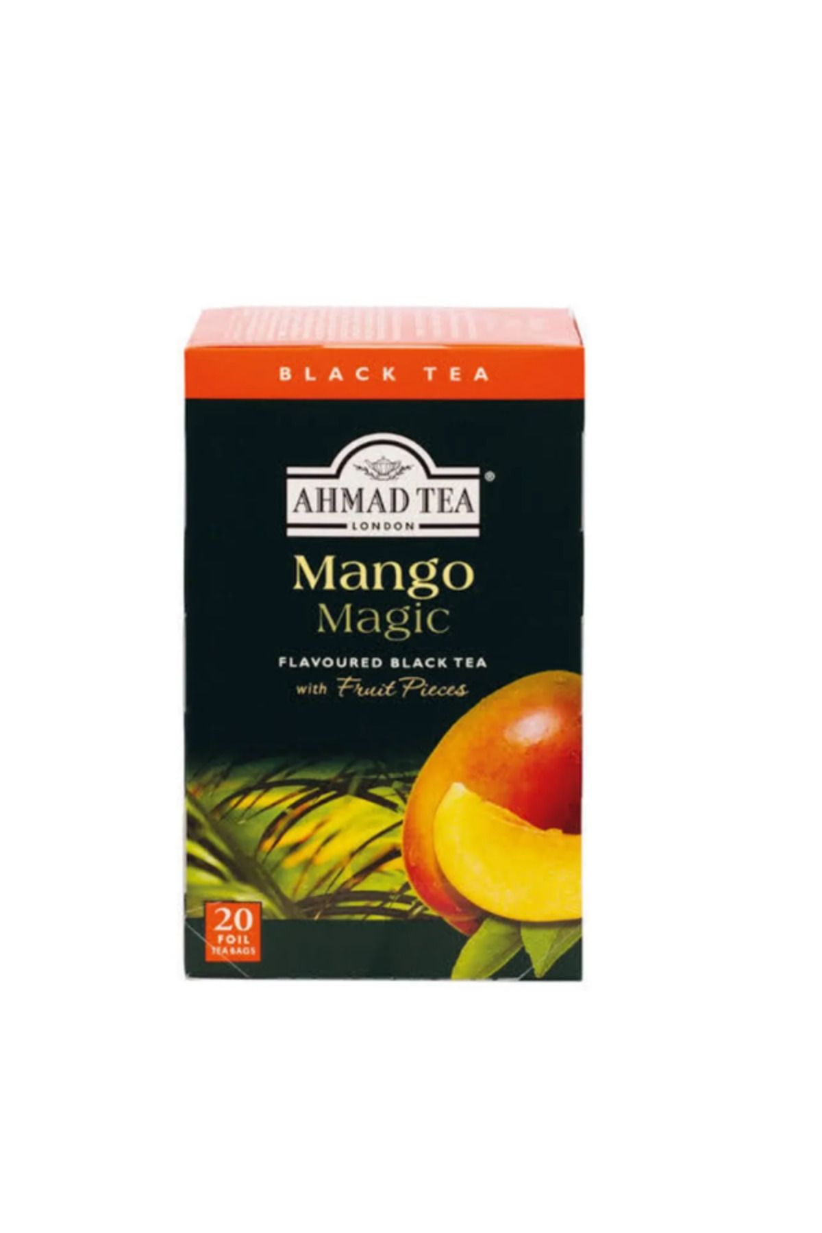 Ahmad Tea Mango Magic 20 Tea Bags Mangolu Siyah Çay 20 Li Organik