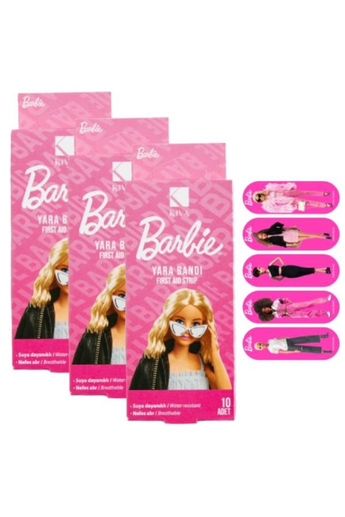 Kiva Barbie Yara Bandı 10'lu (3 Adet)
