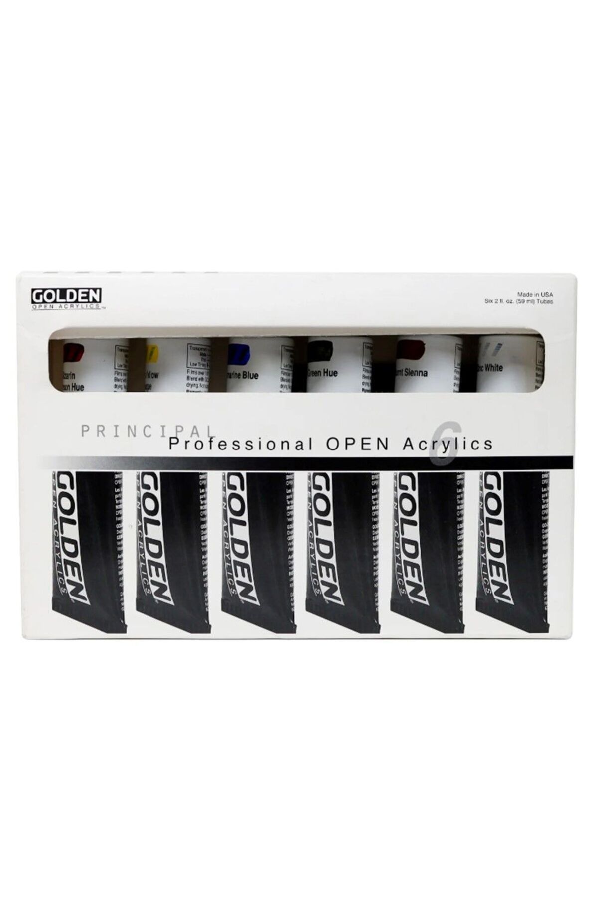 Golden Open Acrylic 59 Ml 6Lı Set 6931-0