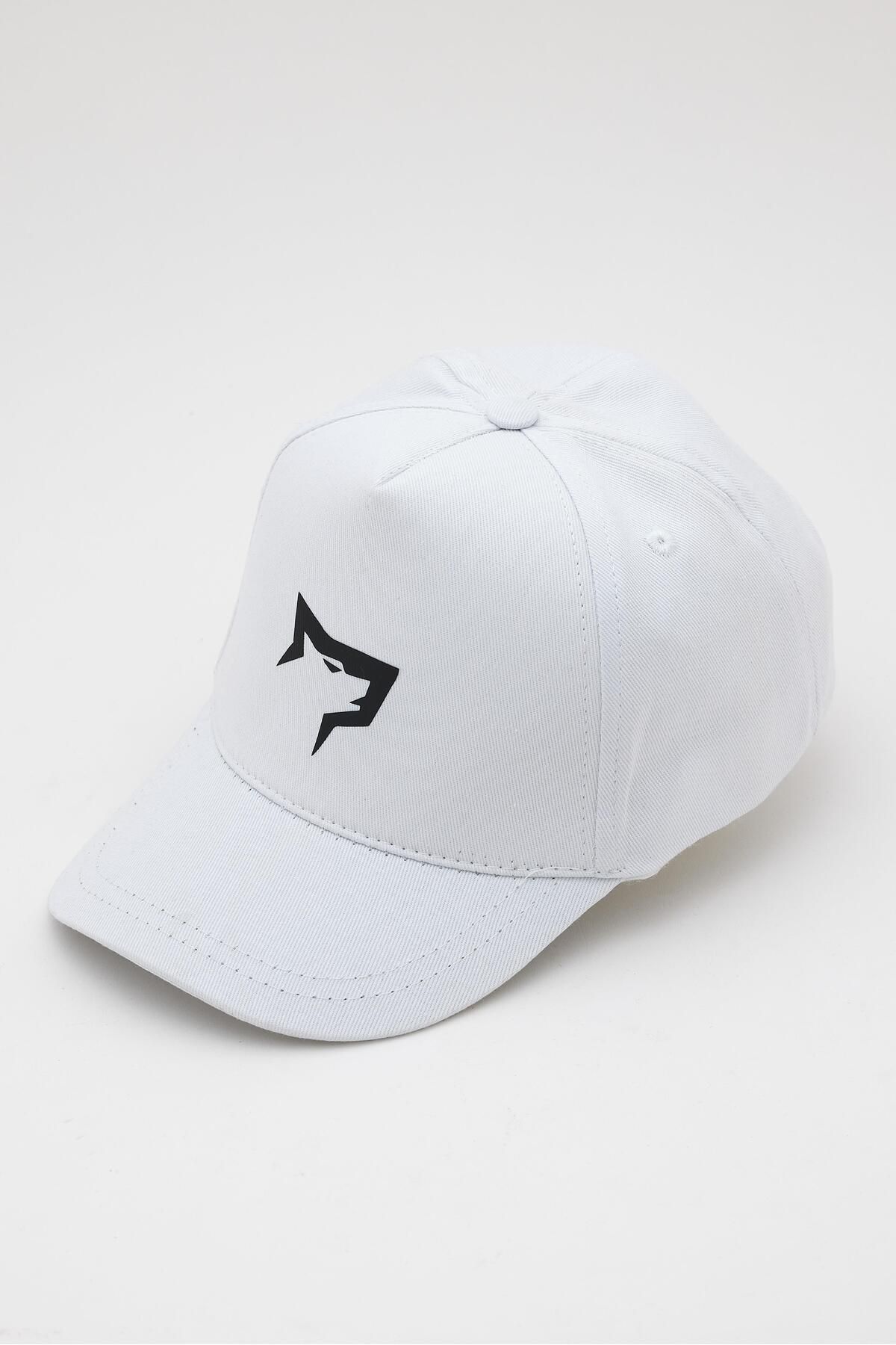 Gymwolves Spor Şapka | Unisex | Sports Hat | Beyaz Renk |