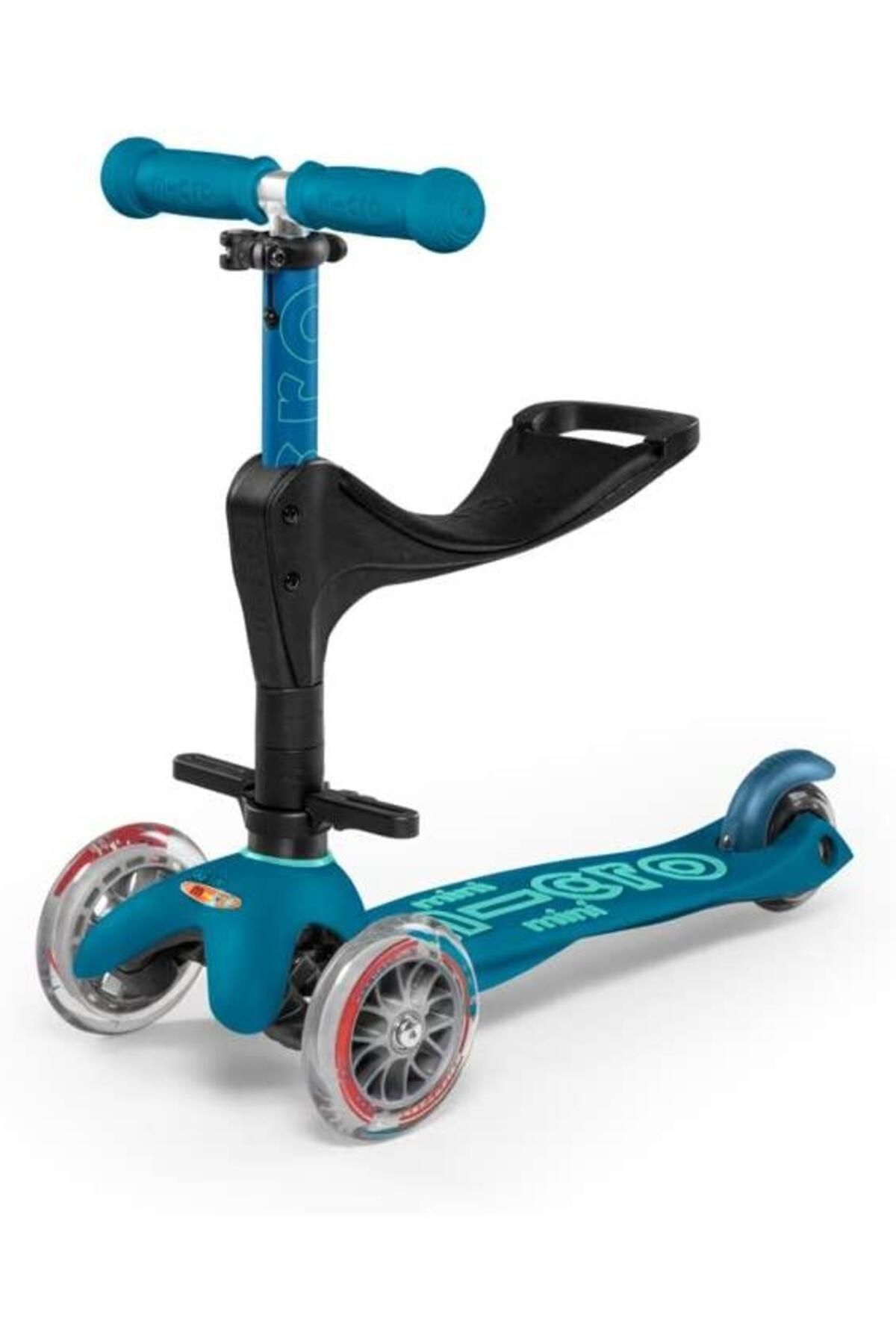Micro Mini 3 In 1 Deluxe Plus Ice Blue Scooter Mmd057