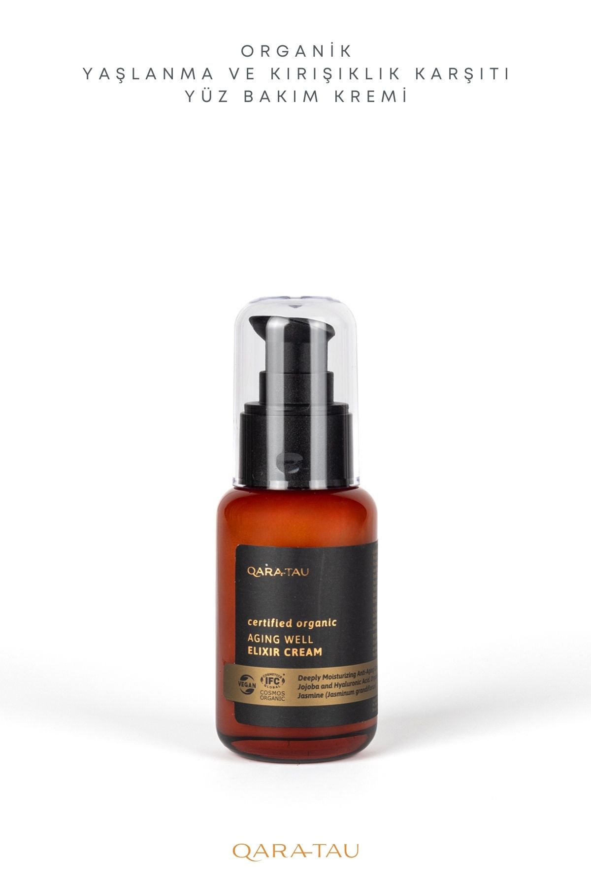 qaratau Organik Aging Well Yaşlanma ve Kırışıklık Karşıtı Yüz Bakım Kremi 50ml
