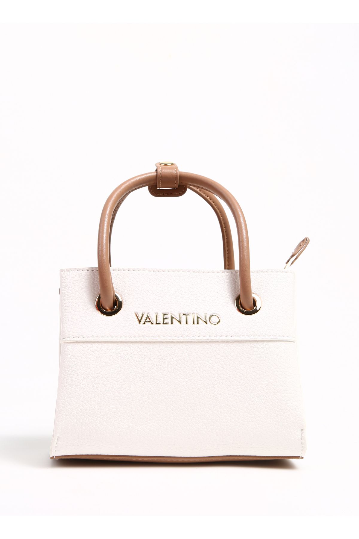 Valentino Beyaz Kadın 9x21x15 cm El Çantası VBS5A805173
