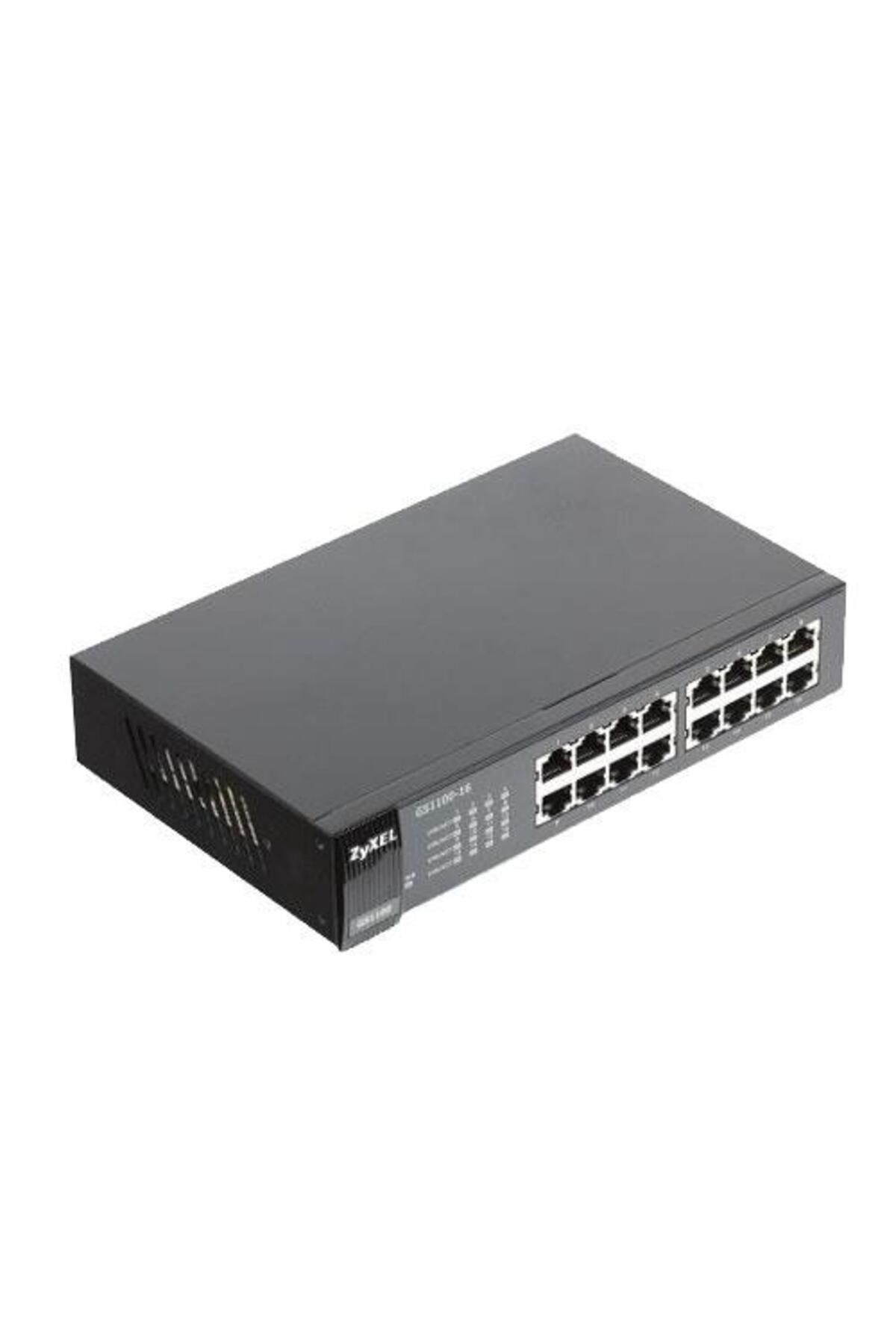 Zyxel Gs1100-16 16 Port 10/100/1000 Yönetilemez Gigabit Switch