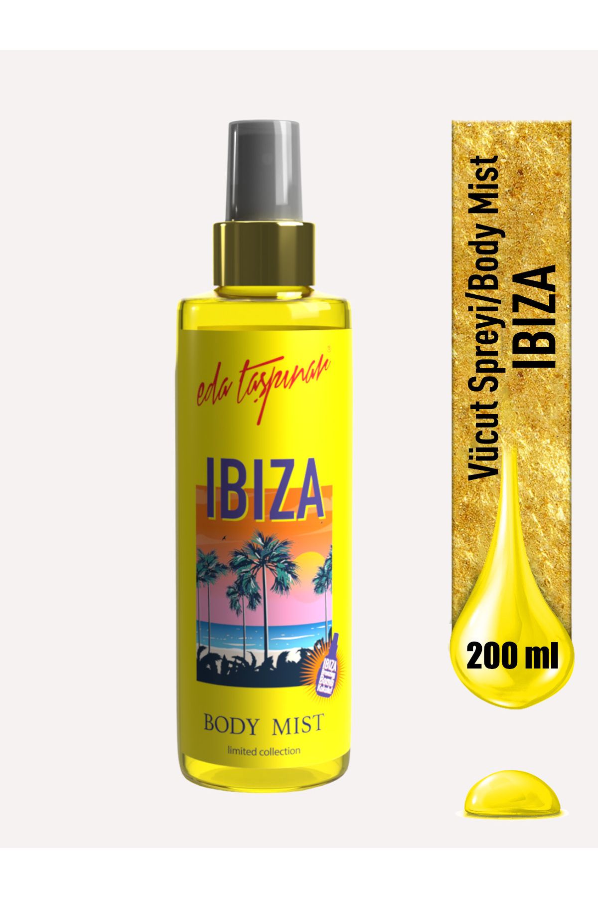 Eda Taşpınar Ibiza Vücut Spreyi - 200ML EGY0016