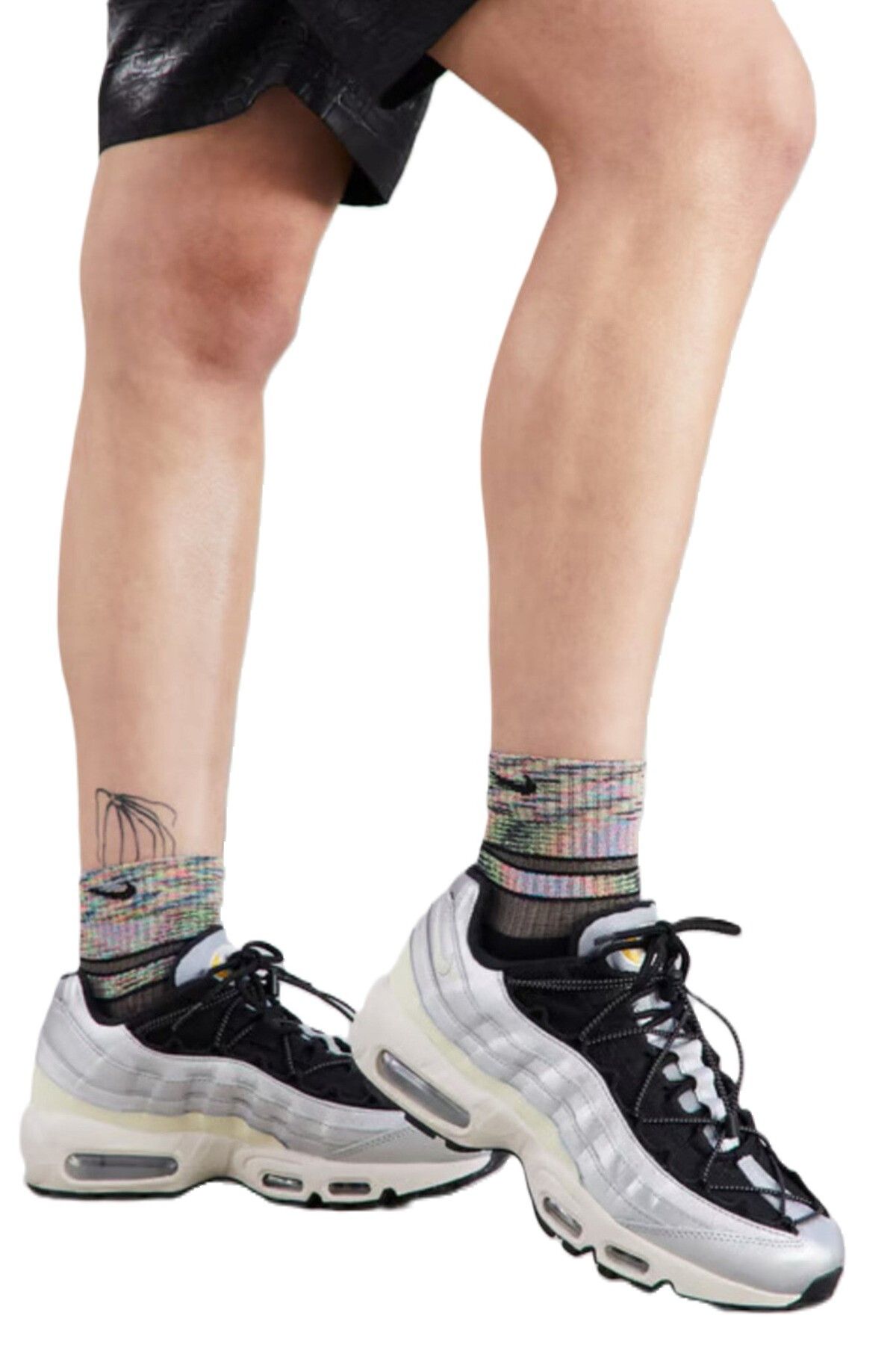 Nike Air Max 95 Metallic ( Dar Kalıp 1 Numara Büyük Alınız ) Kadın Spor Ayakkabı
