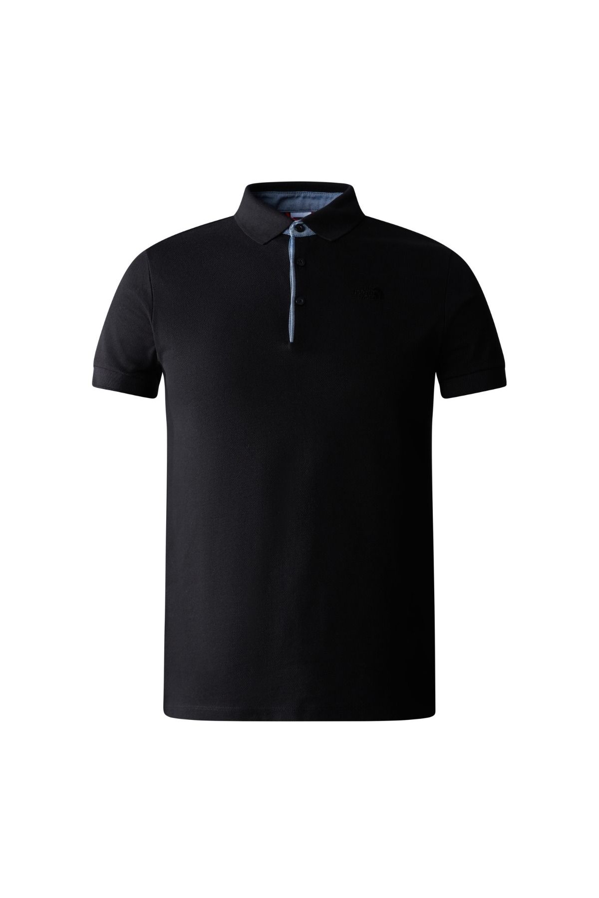 The North Face Premium Piquet Erkek Siyah Polo Tişört