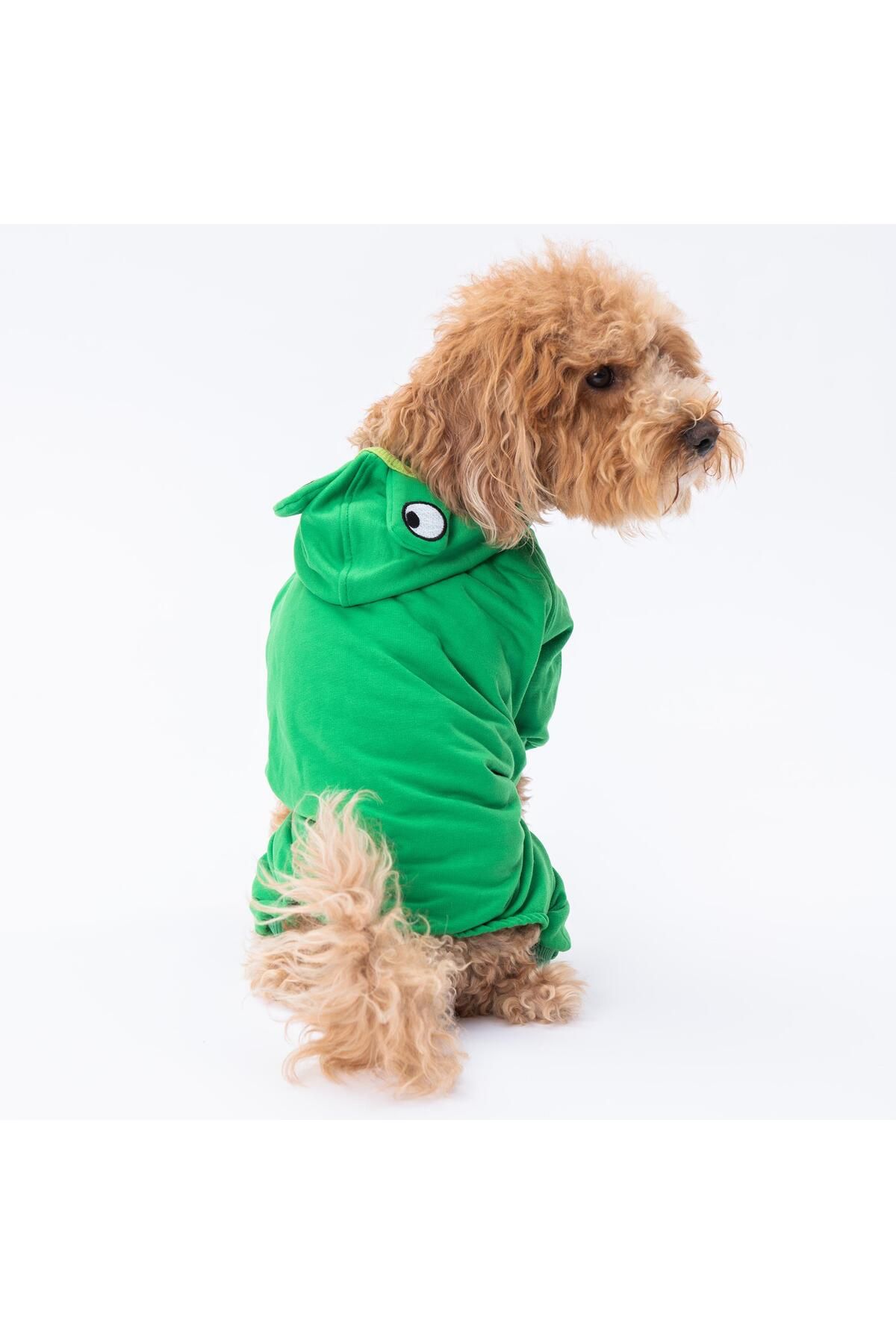 Pettrend Frog Kedi Köpek Tulumu - Kedi Köpek Kıyafeti