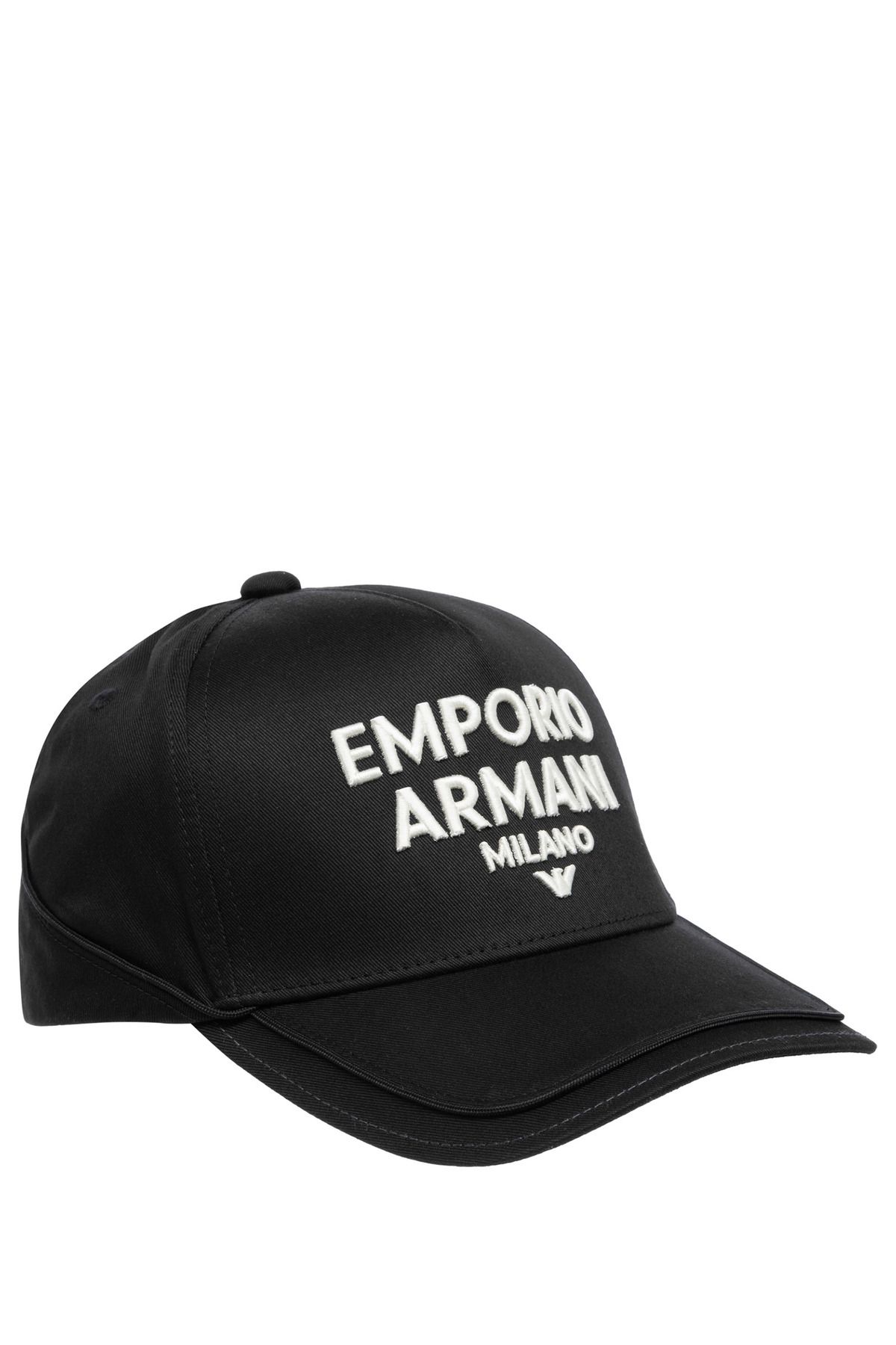 Emporio Armani Erkek Düz Renk Logolu Lacivert Spor Şapka 627475 4R578-00020