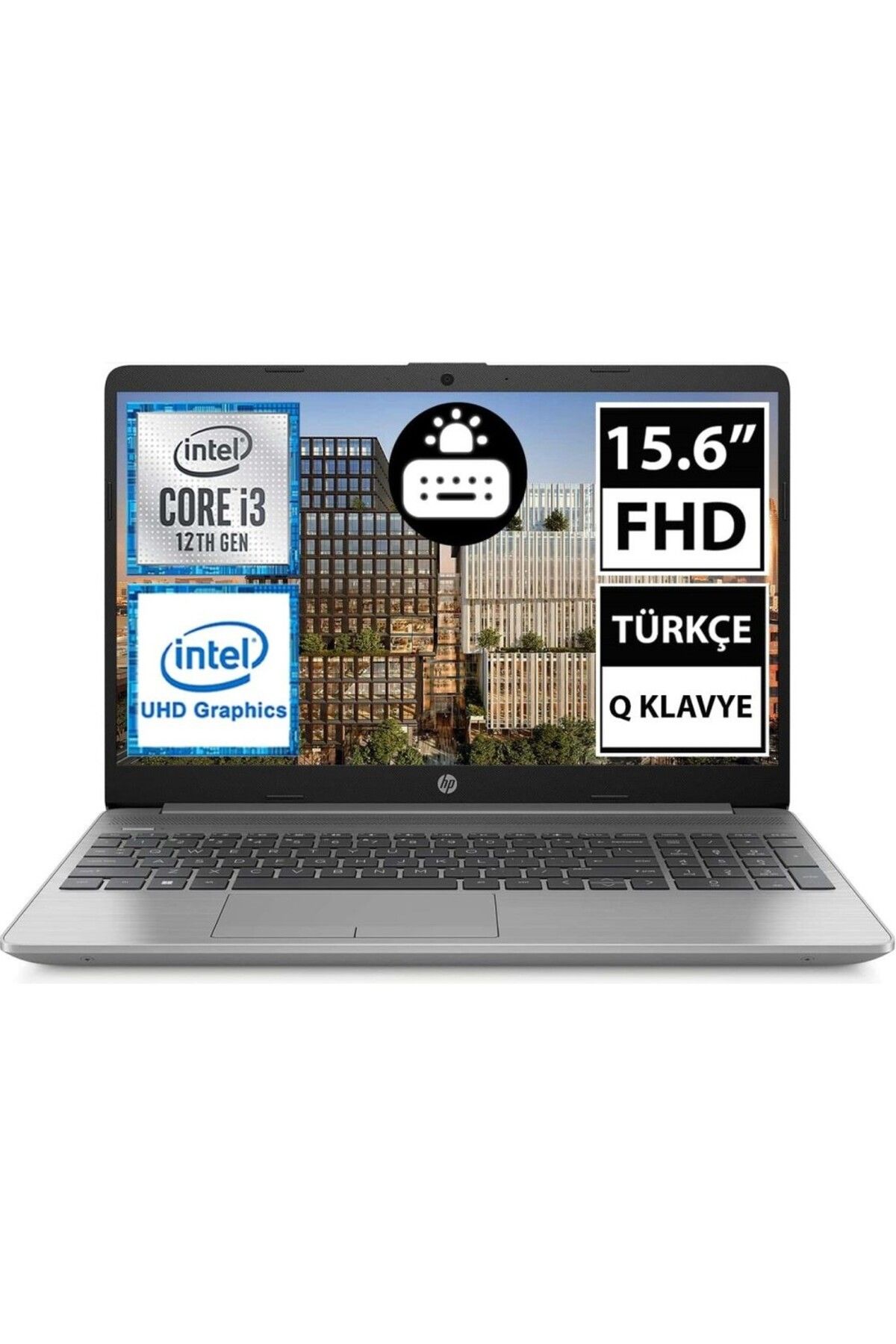 HP 250 G9 I3-1215U 16 GB 1 TB SSD 15.6" Fullhd Dos 6Q8N8ES Zi701