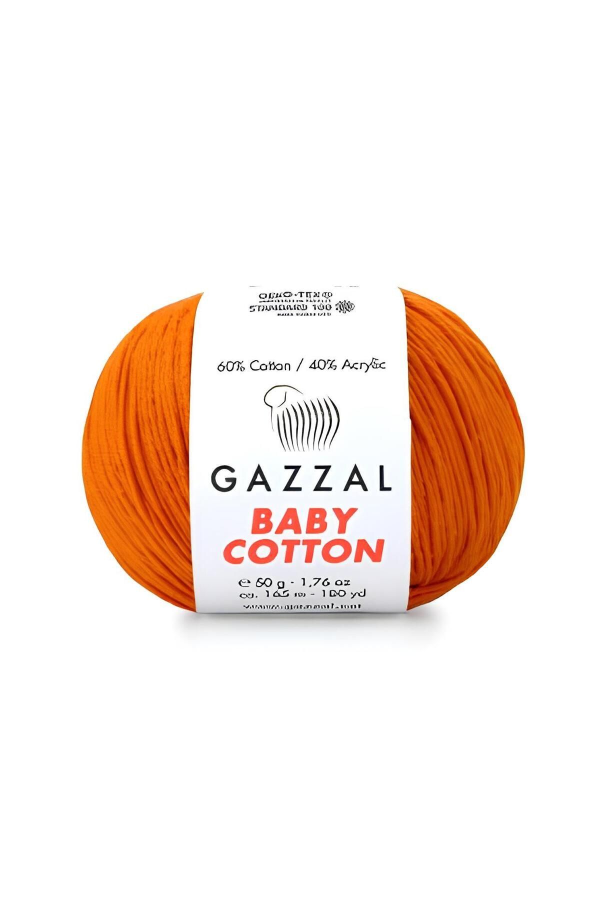 Gazzal Baby Cotton Amigurumi Ipi Örgü Ipi Punch Ipi 50 Gr. 3419