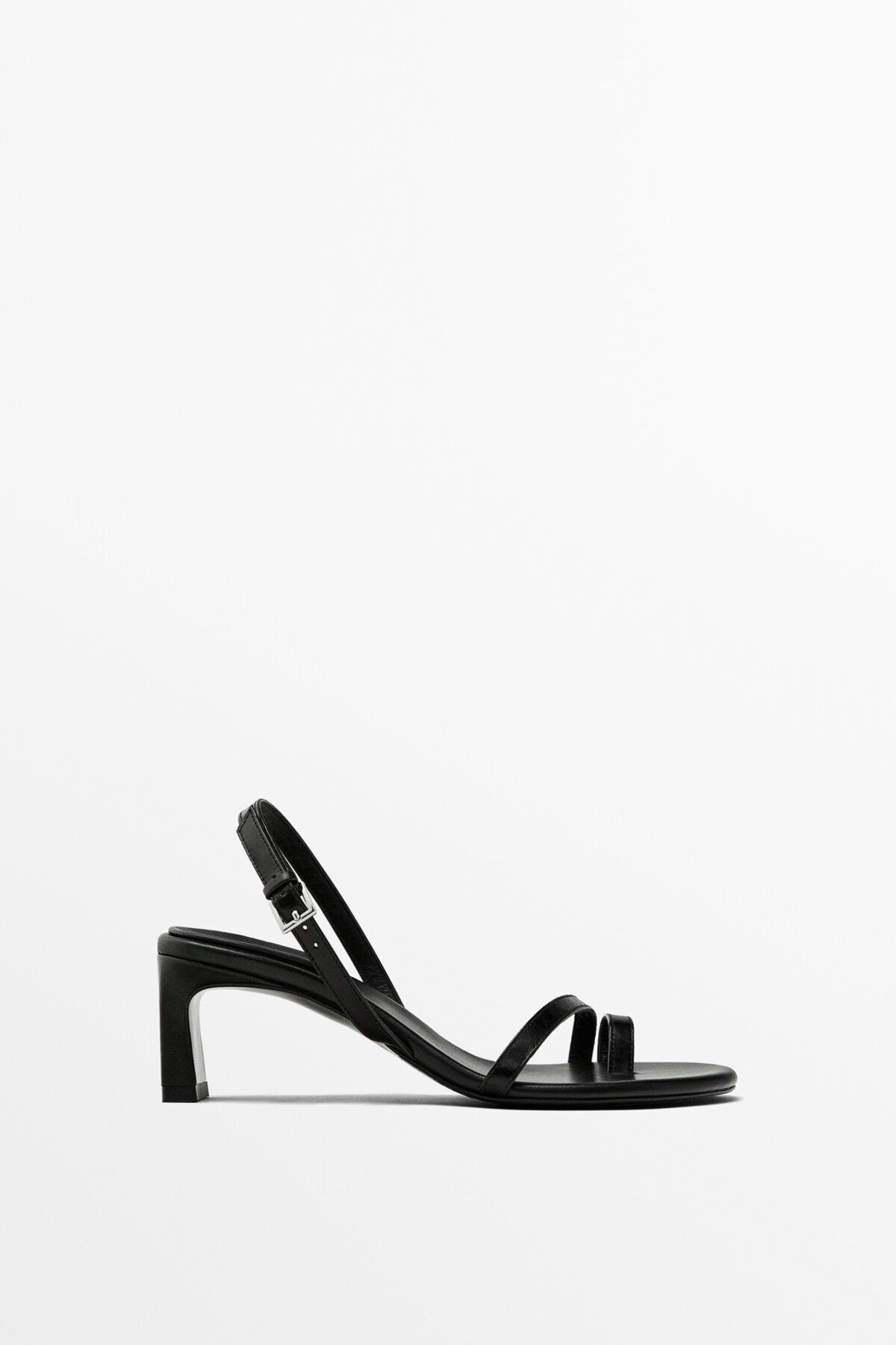 Massimo Dutti Bantlı ve topuklu sandalet