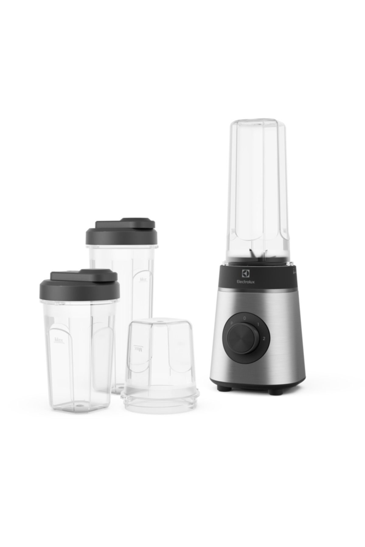 Electrolux E4CB1-6ST Create 4 Kahve ve Baharat Öğütebilen Smoothie Blender, 350 W, Paslanmaz Çelik Bıçaklı