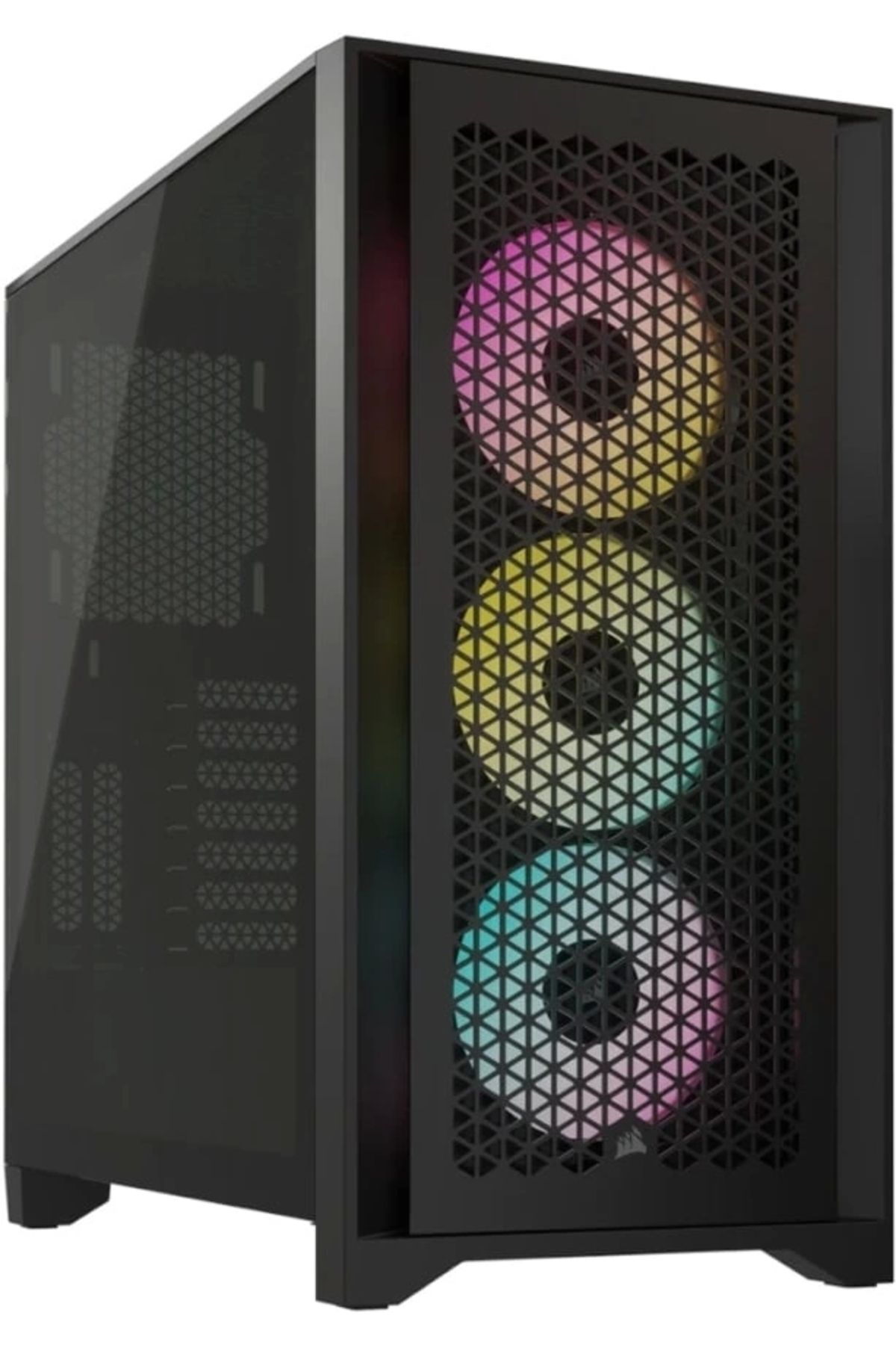 Corsair iCUE 4000D AF RM850e 850W 80Plus 3xSP120 RGB Elite Fanlı Mid-Tower Gaming Siyah Kasa