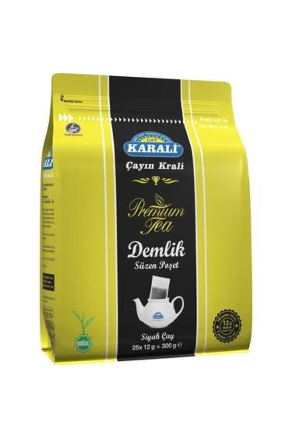 Karali Çay Karali Premium Demlik Poşet 25*12 gr X 6 Paket