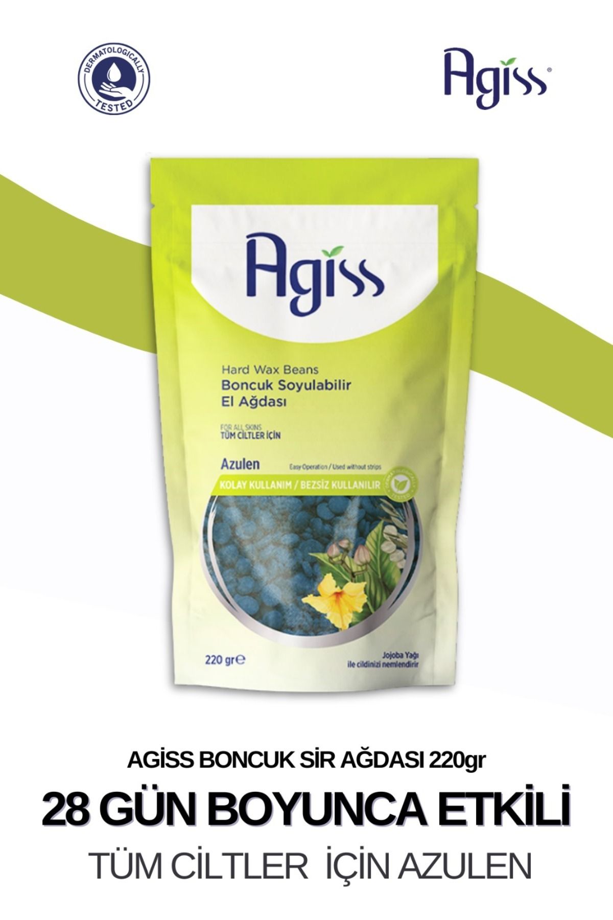 AGISS Azulen Boncuk Soyulabilen Inci El Ağdası 220g