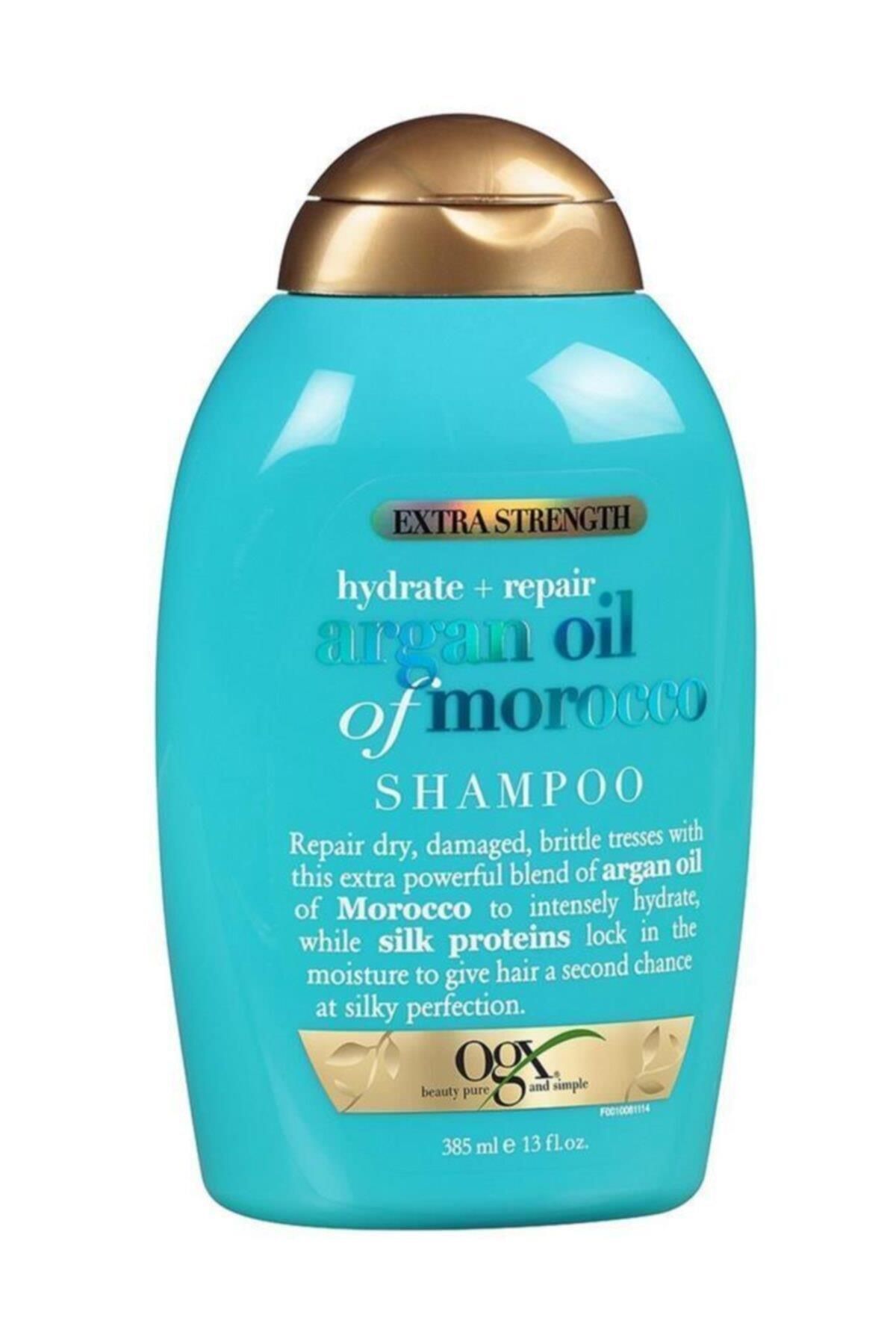 OGX Ekstra Güçlü Nemlendirici Ve Canlandırıcı Argan Oil Of Morocco Şampuan 385 ml
