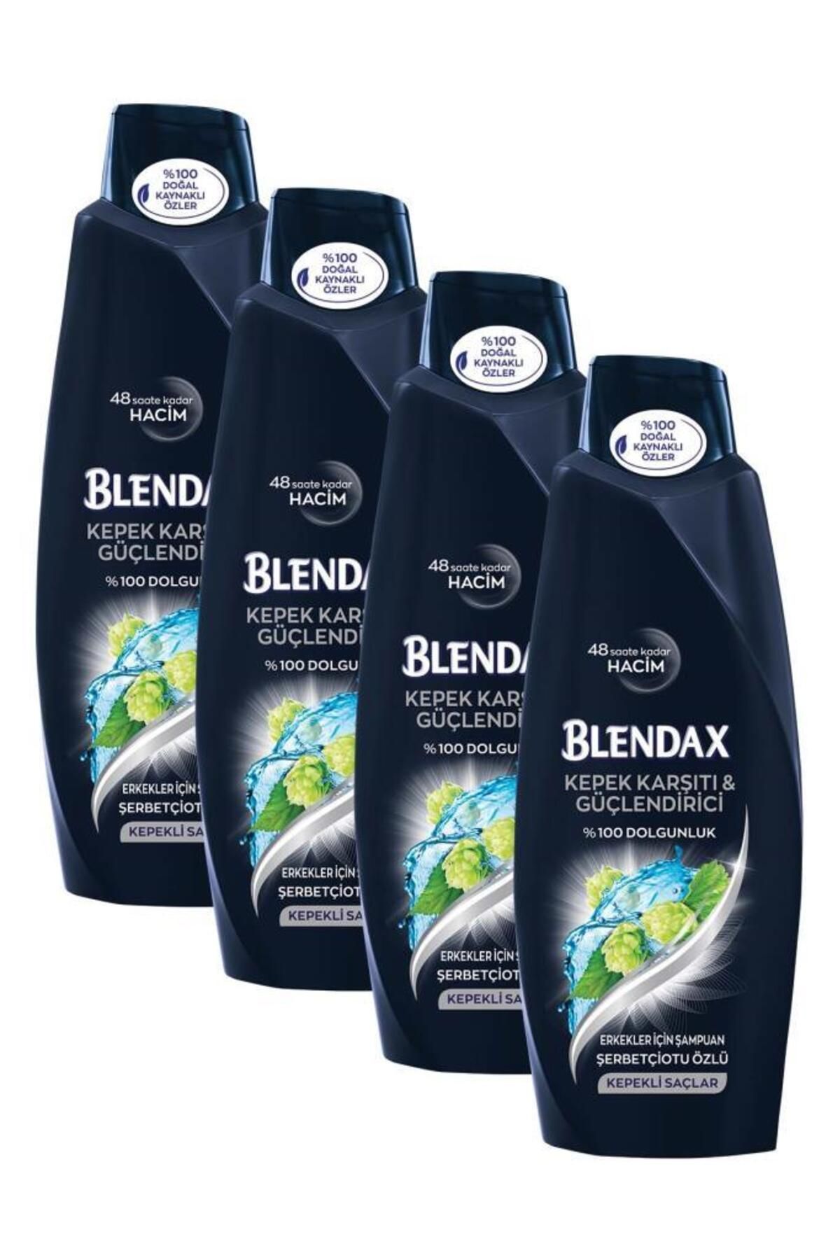 Blendax Erkekler I?çin Kepeğe Karşı Etkili 500 ml X 4 Adet