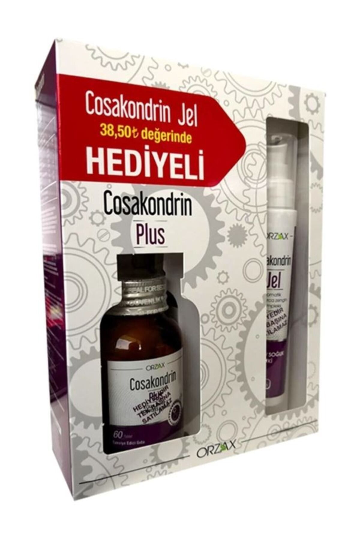 Orzax Cosakondrin Plus 60 Tablet + Cosakondrin Jel 100 ml